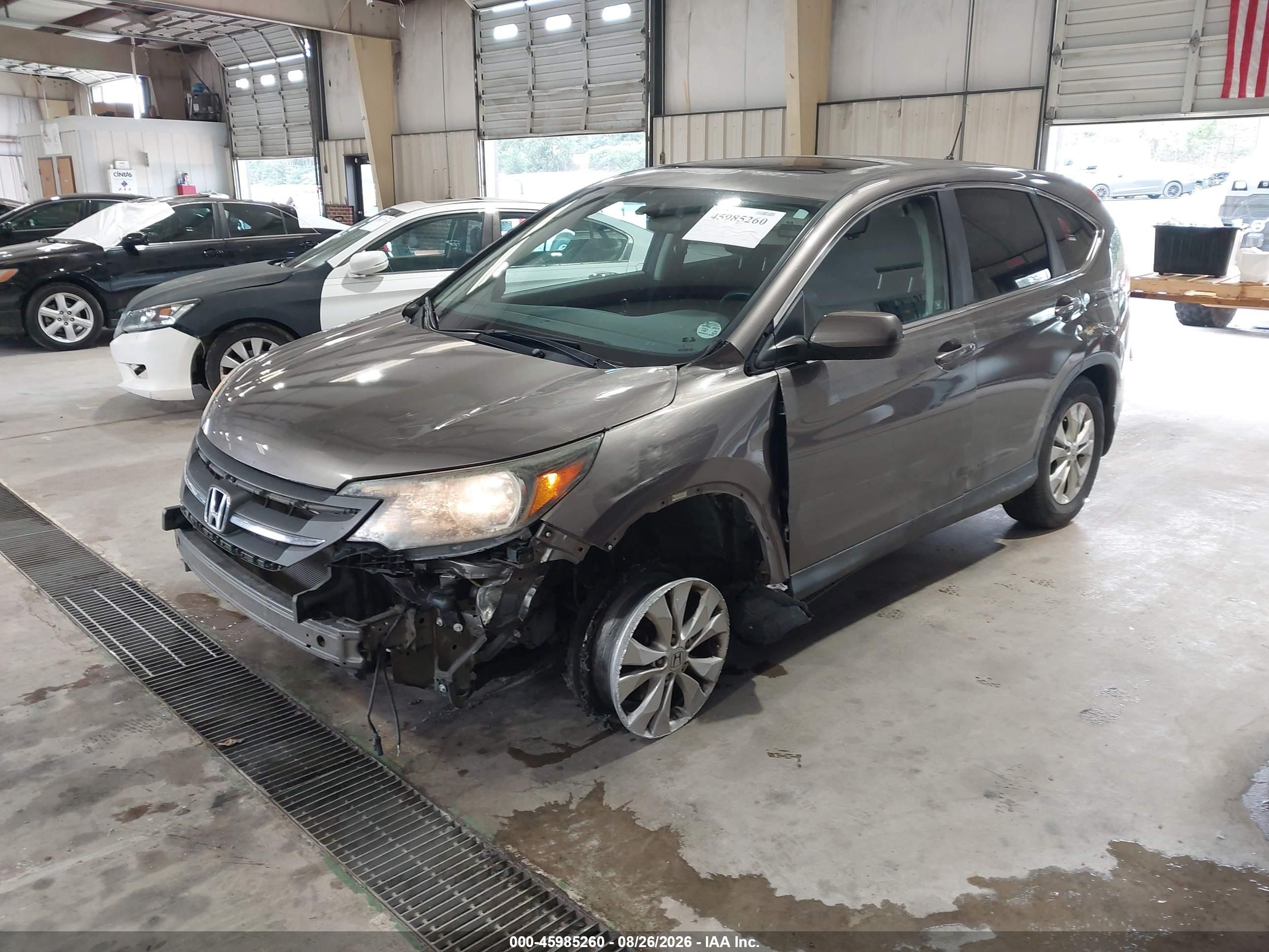 2012 Honda Cr-v Ex Dark Brown vin: 5J6RM3H59CL038708