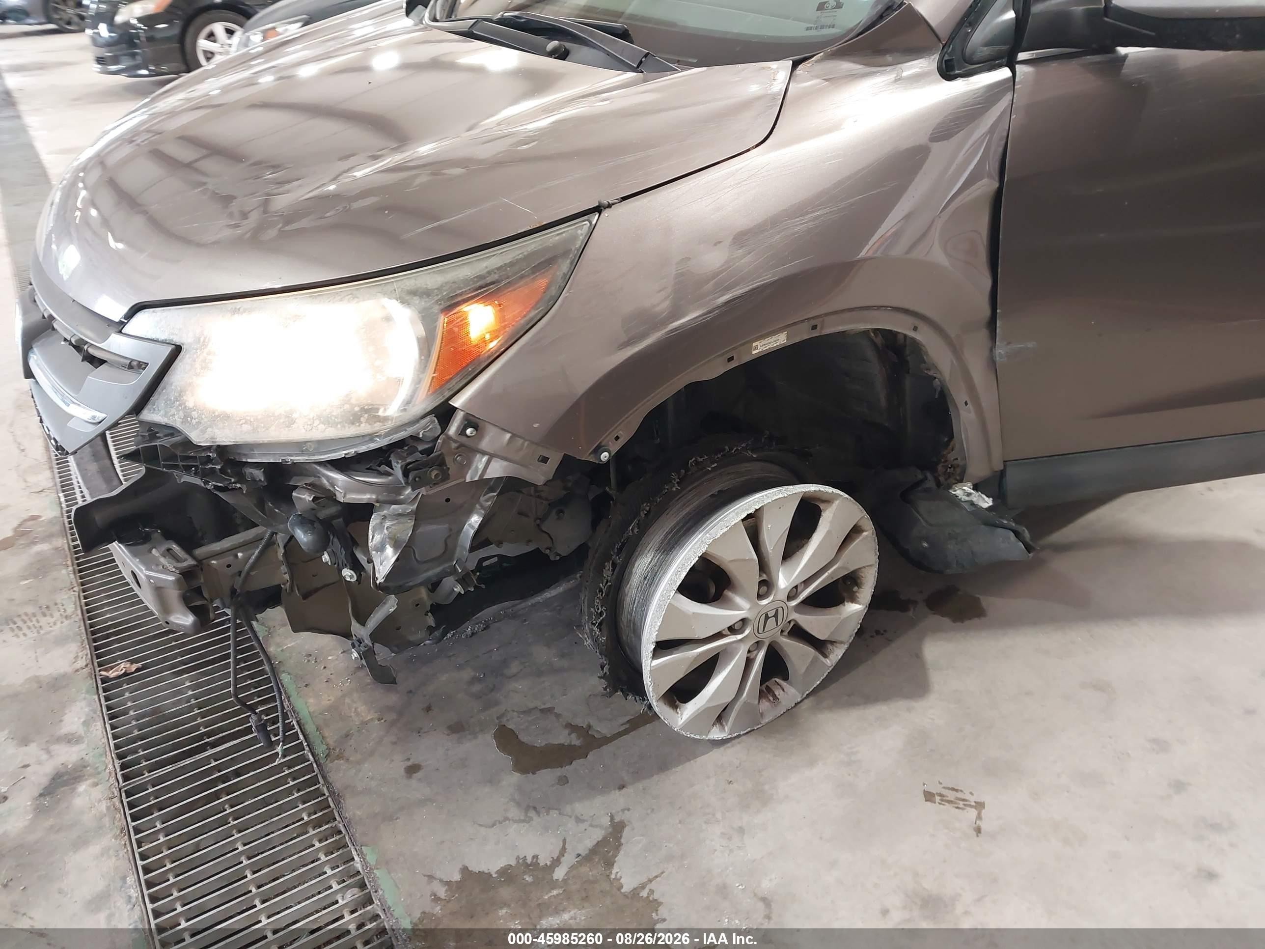 2012 Honda Cr-v Ex Dark Brown vin: 5J6RM3H59CL038708