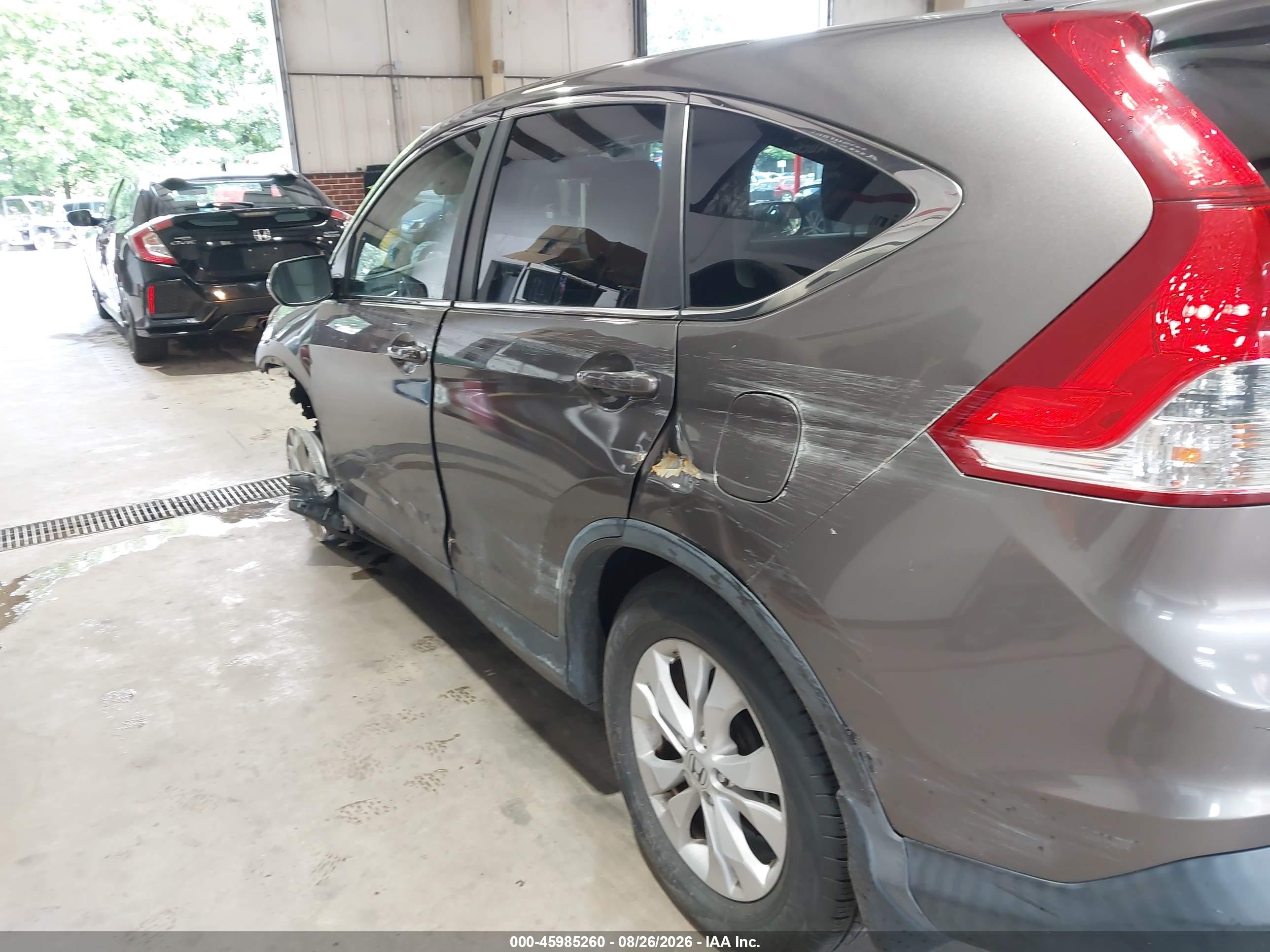 2012 Honda Cr-v Ex Dark Brown vin: 5J6RM3H59CL038708