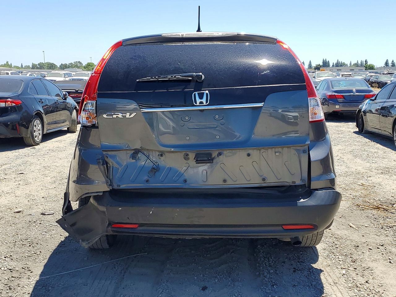2013 Honda Cr-v Ex Gray vin: 5J6RM3H59DL000915