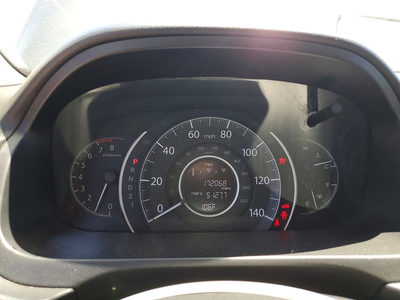 2013 Honda Cr-v Ex Gray vin: 5J6RM3H59DL000915