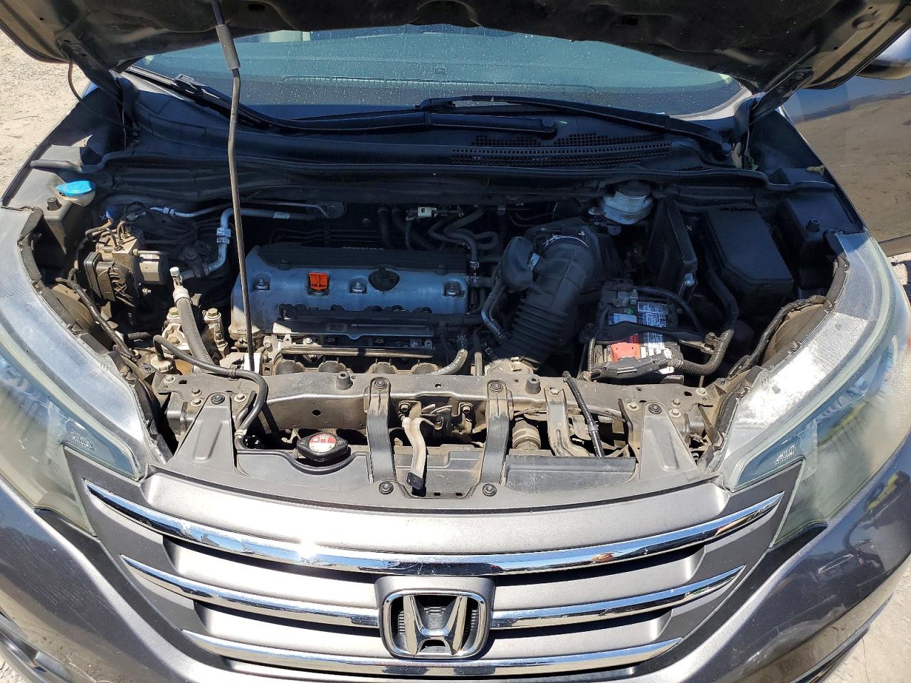 2013 Honda Cr-v Ex Gray vin: 5J6RM3H59DL000915