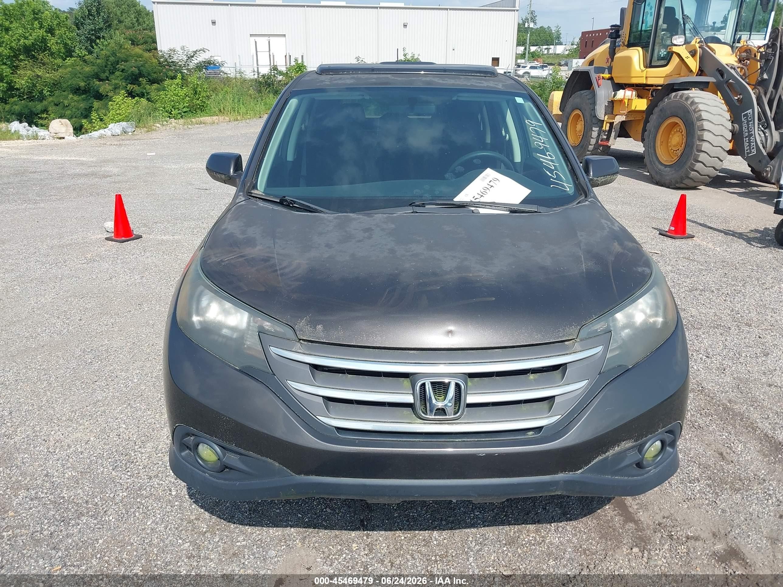2013 Honda Cr-v Ex Purple vin: 5J6RM3H59DL020257