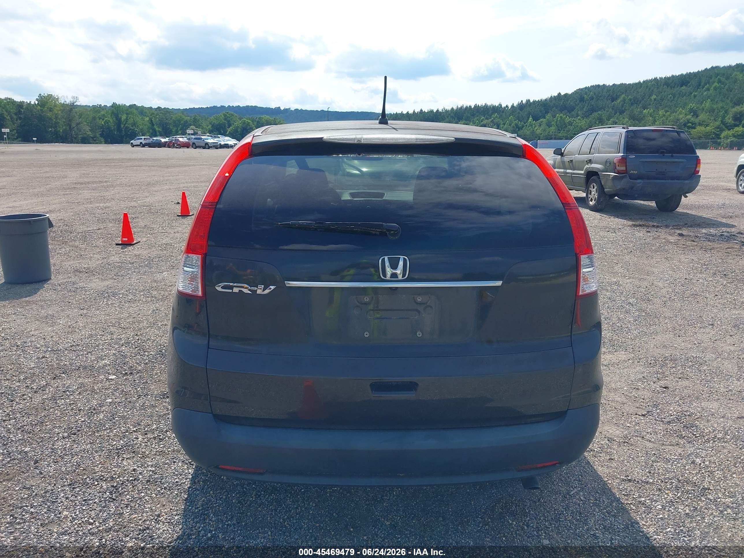 2013 Honda Cr-v Ex Purple vin: 5J6RM3H59DL020257