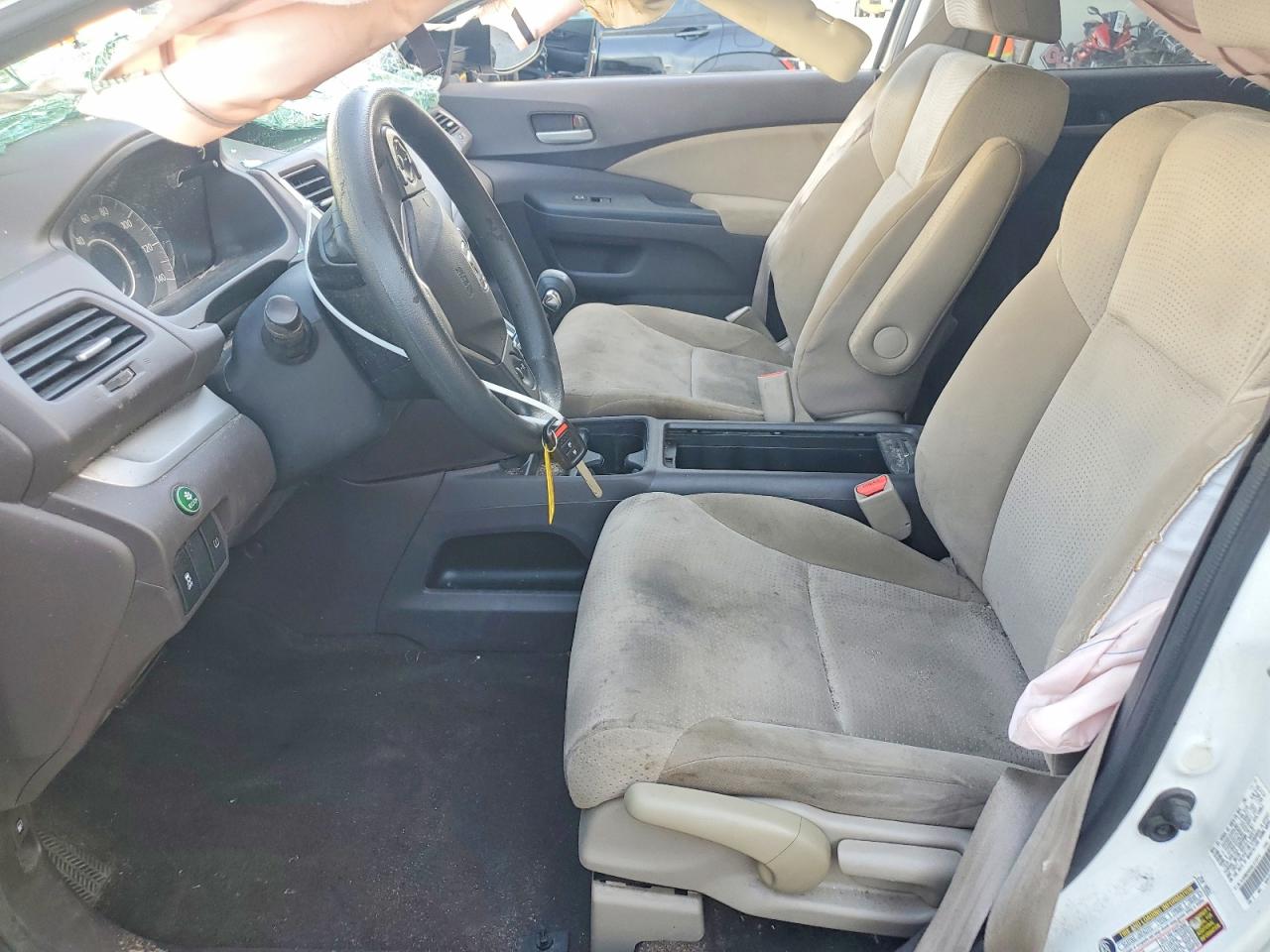 2014 Honda Cr-v Ex Белый vin: 5J6RM3H59EL015514