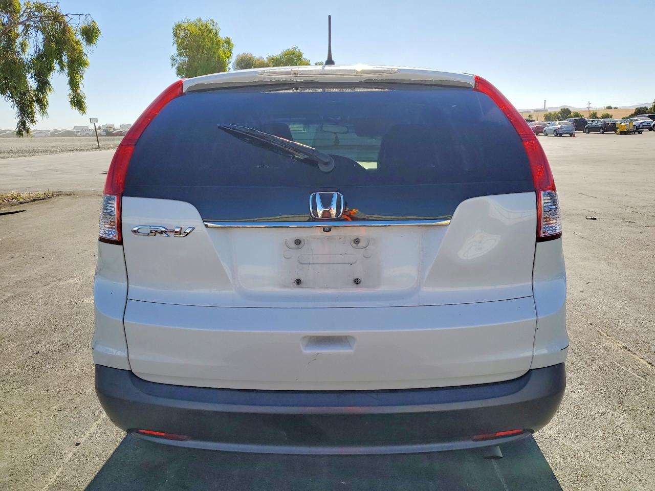 2014 Honda Cr-v Ex Белый vin: 5J6RM3H59EL028490