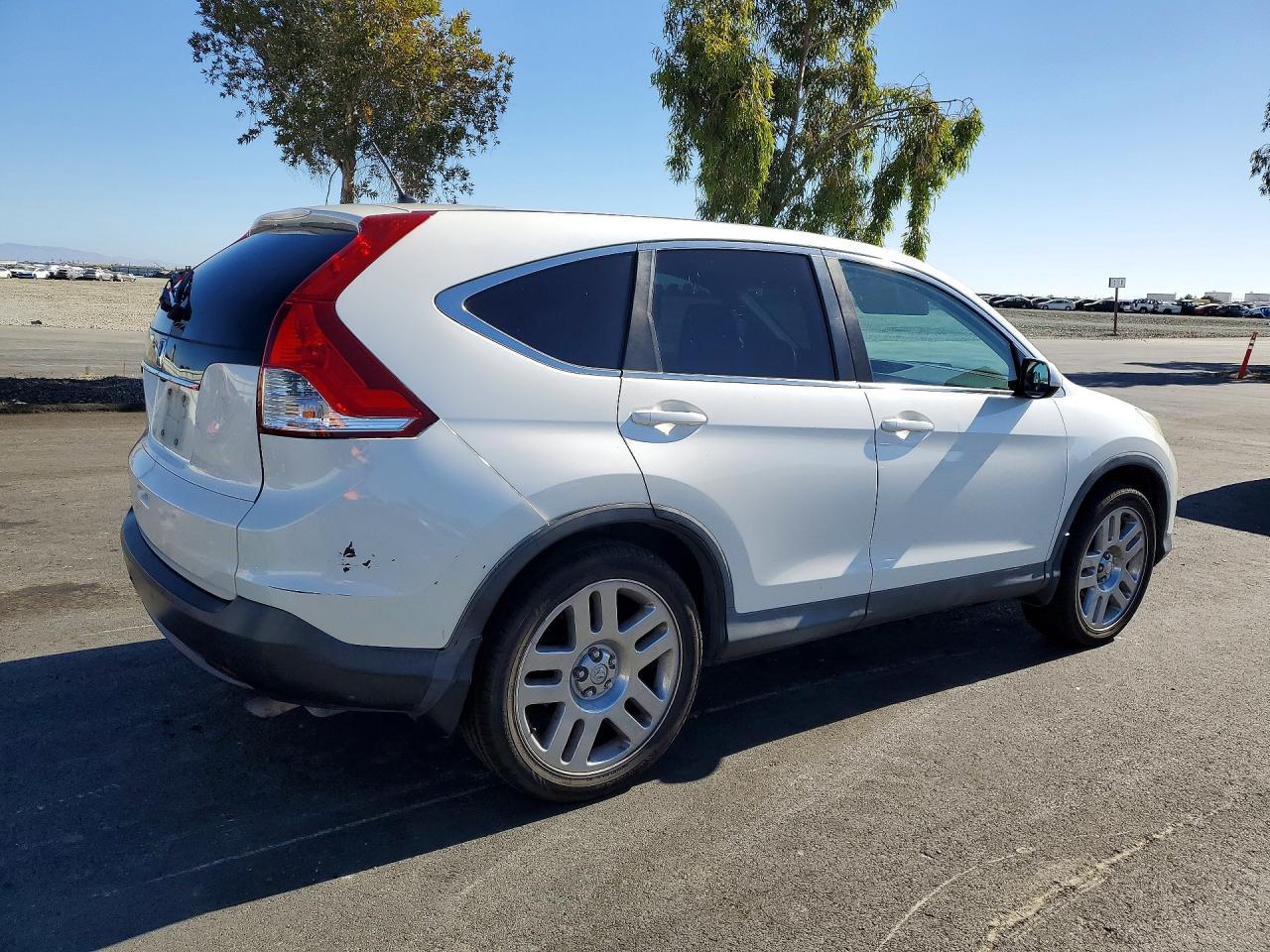2014 Honda Cr-v Ex Белый vin: 5J6RM3H59EL028490