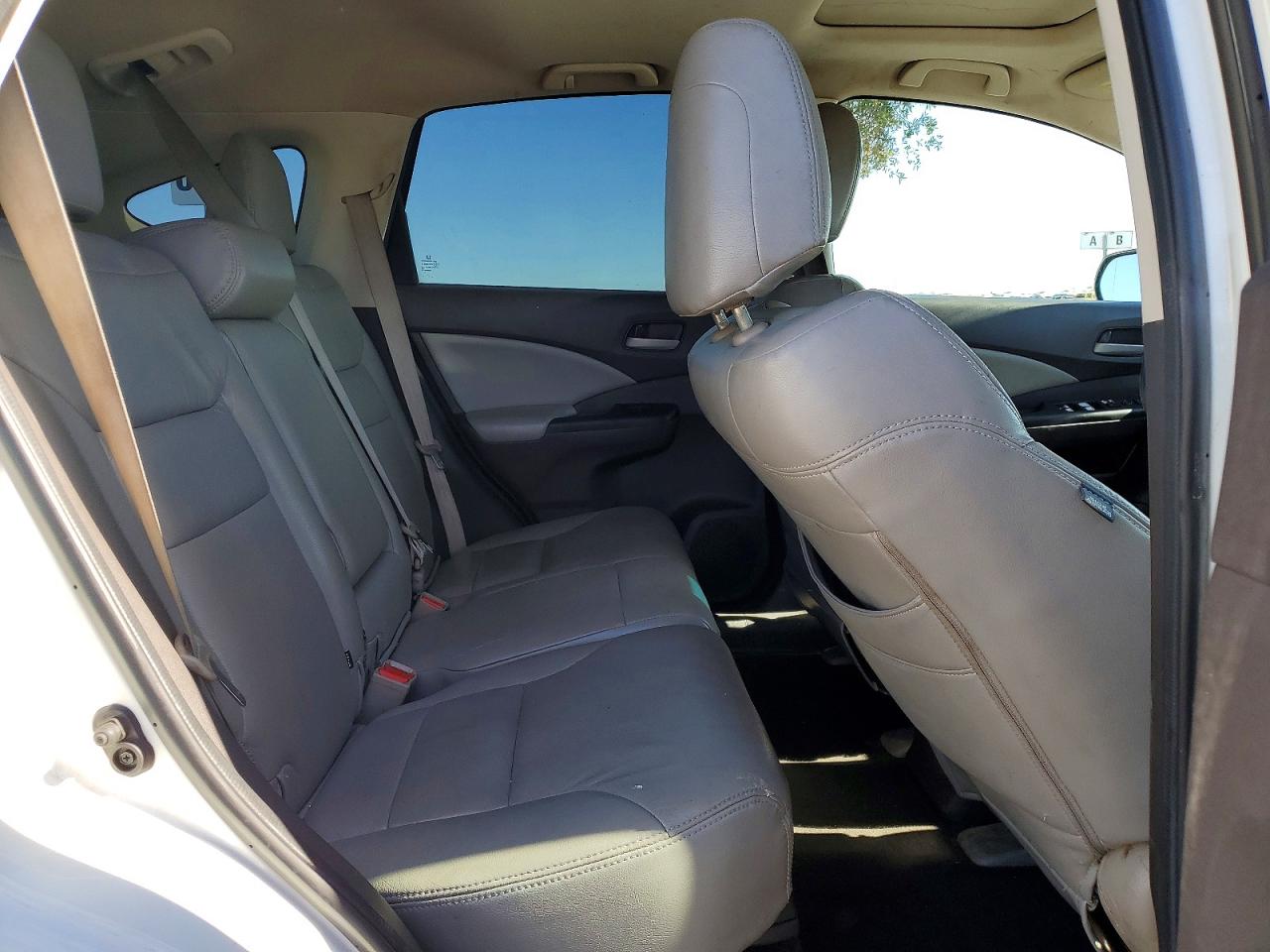 2014 Honda Cr-v Ex Белый vin: 5J6RM3H59EL028490
