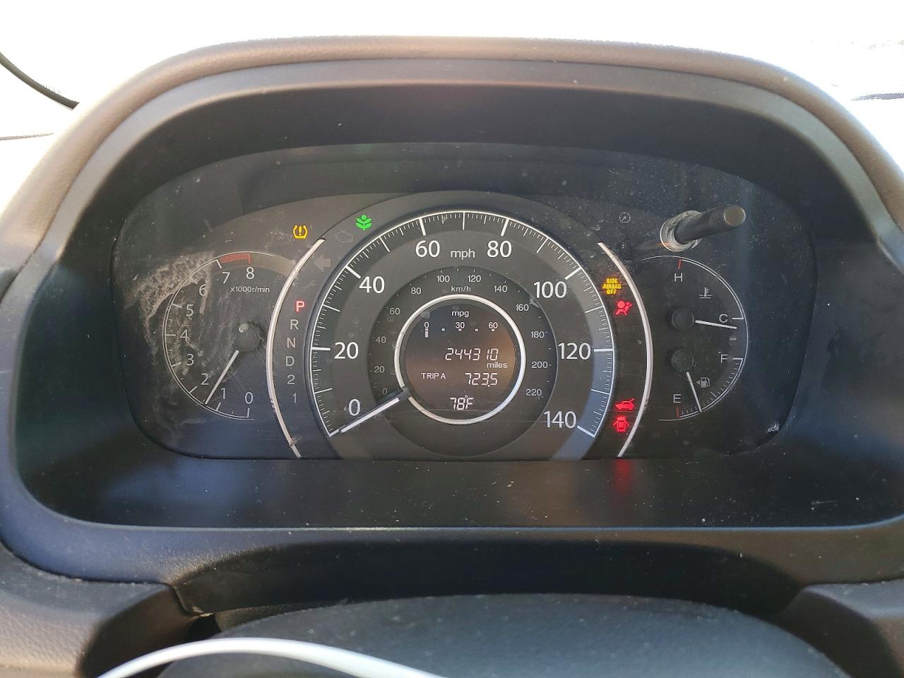 2014 Honda Cr-v Ex Белый vin: 5J6RM3H59EL028490