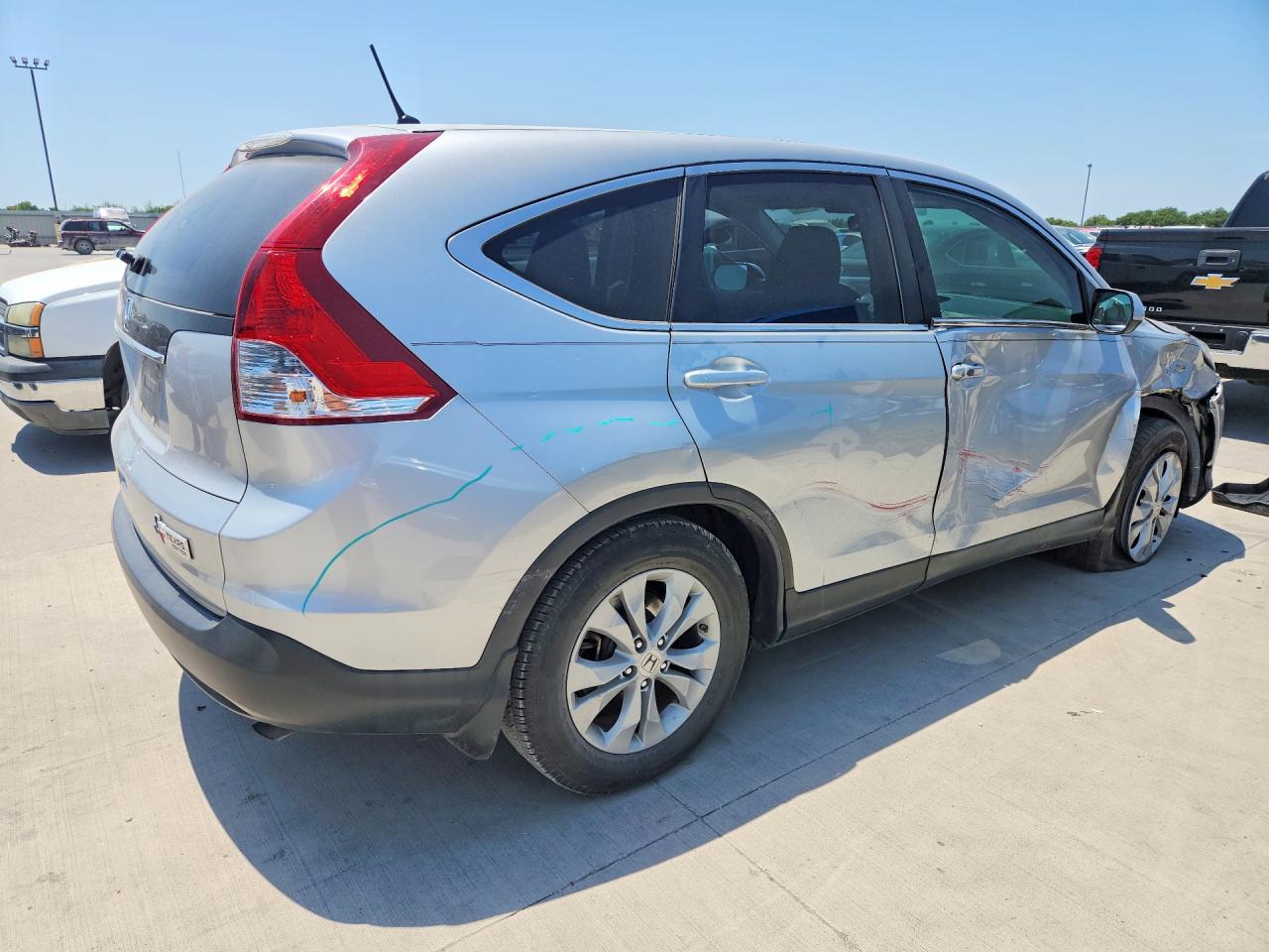 2012 Honda Cr-v Ex Gray vin: 5J6RM3H5XCL000212