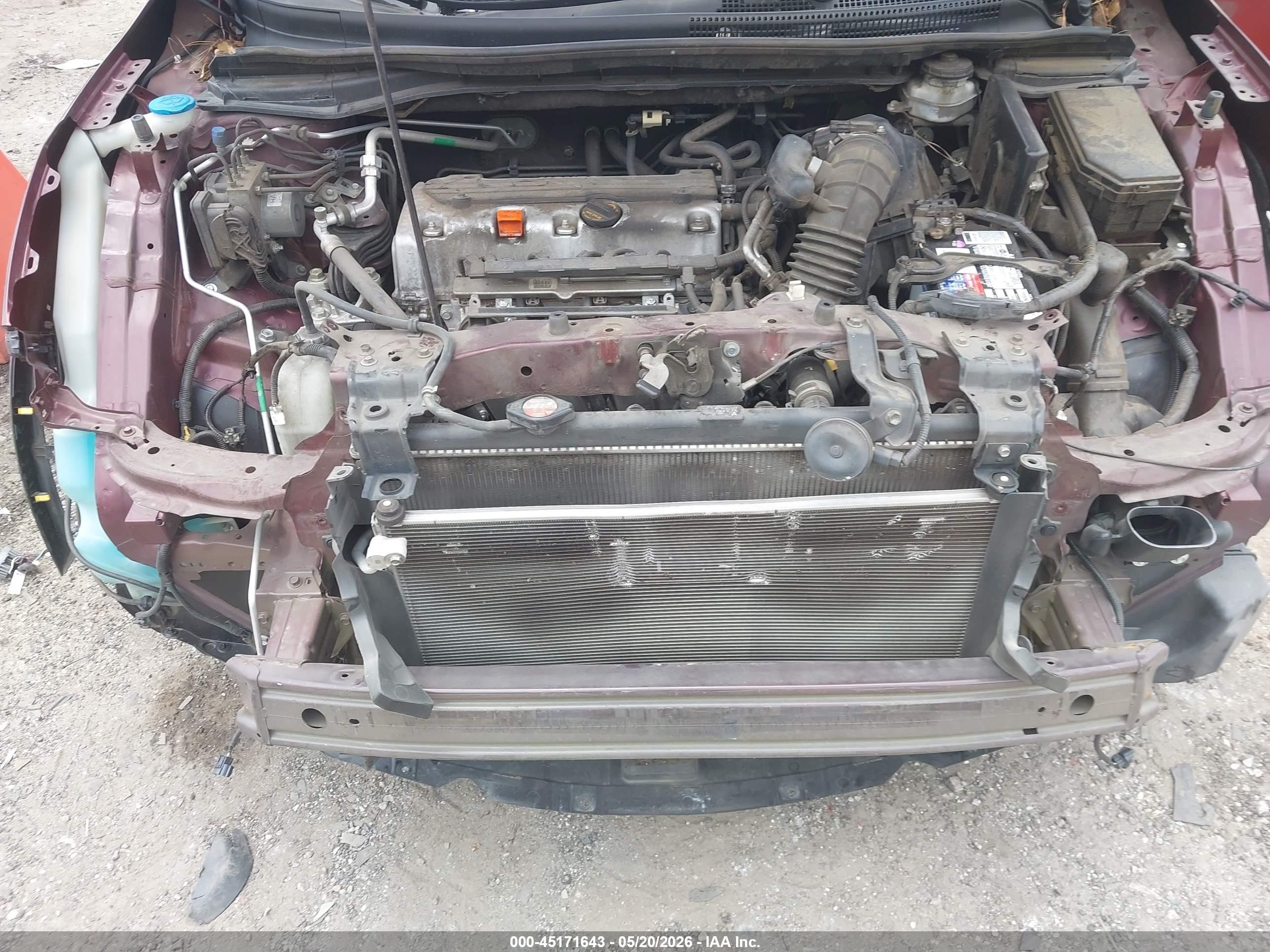 2012 Honda Cr-v Ex Бордовый vin: 5J6RM3H5XCL019343