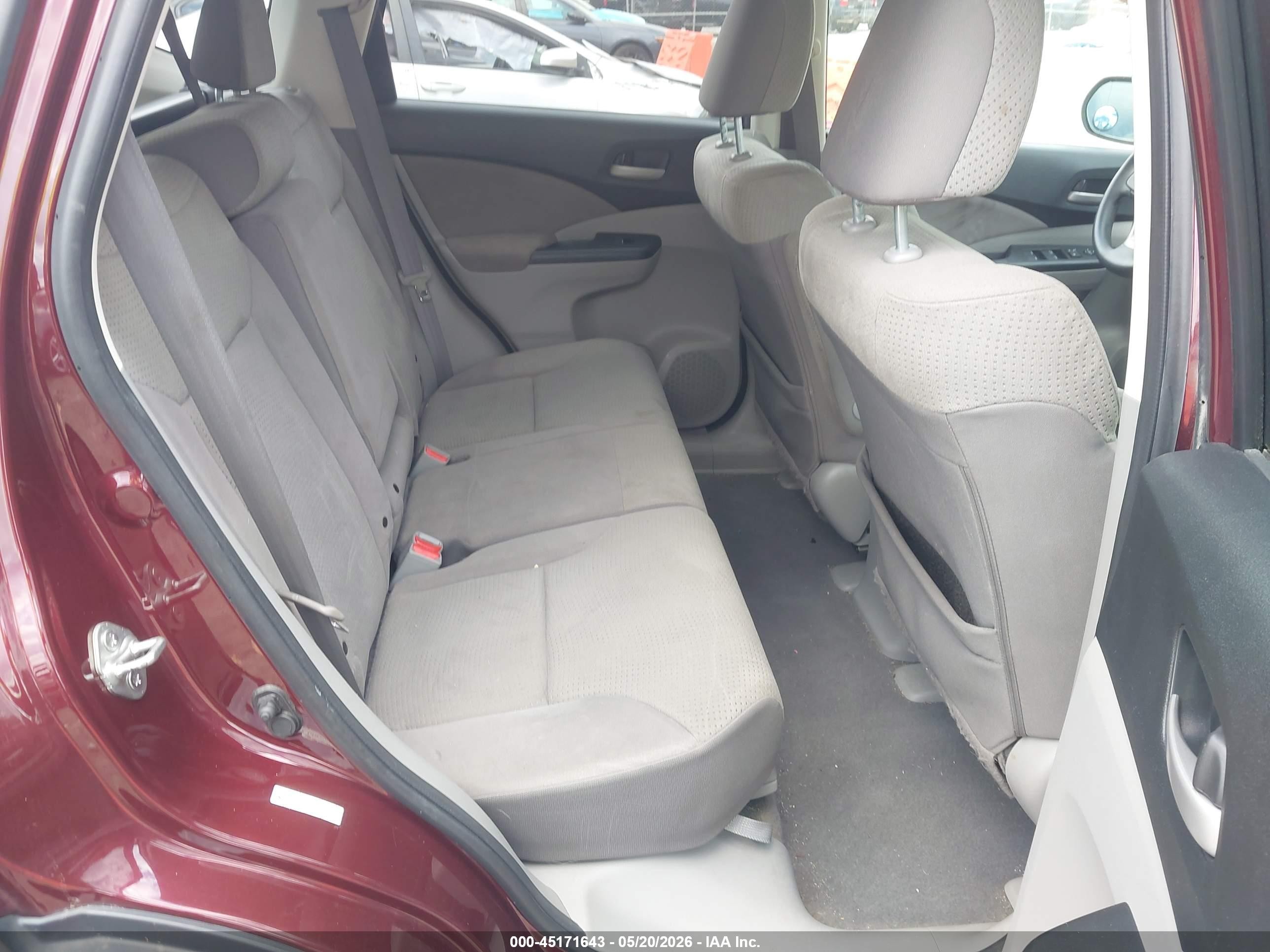 2012 Honda Cr-v Ex Бордовый vin: 5J6RM3H5XCL019343