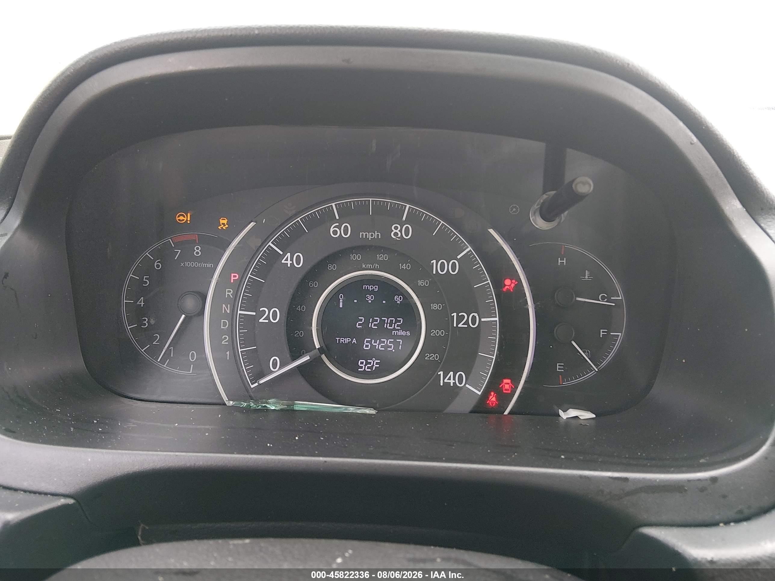 2013 Honda Cr-v Ex Maroon vin: 5J6RM3H5XDL001104