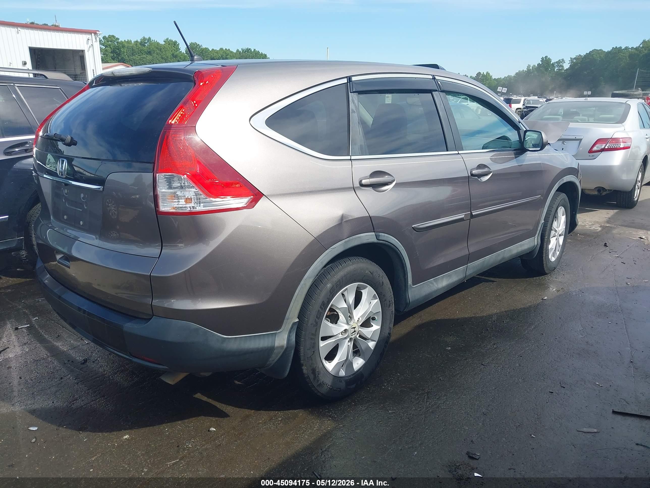 2013 Honda Cr-v Ex Brown vin: 5J6RM3H5XDL040503