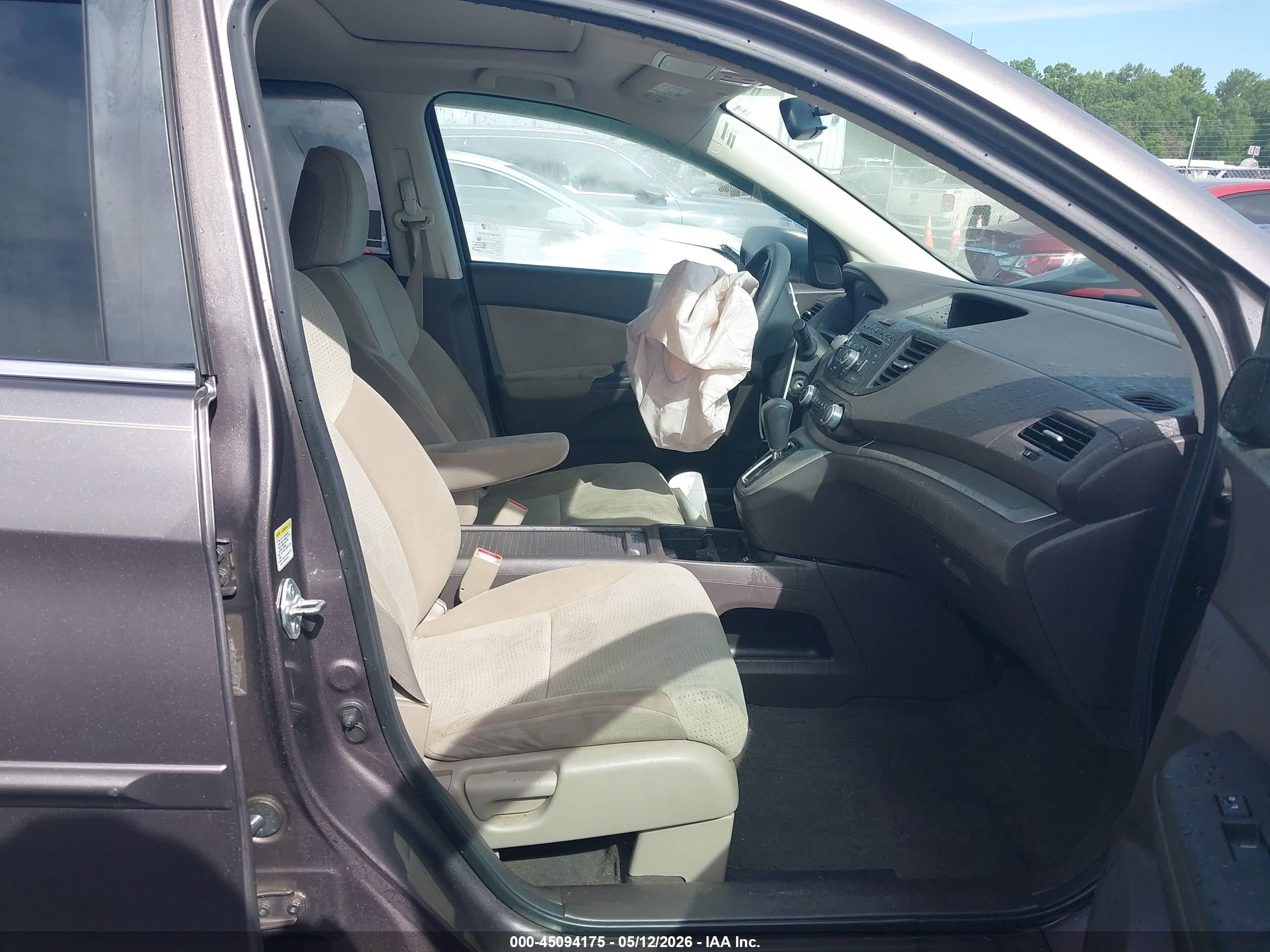 2013 Honda Cr-v Ex Brown vin: 5J6RM3H5XDL040503