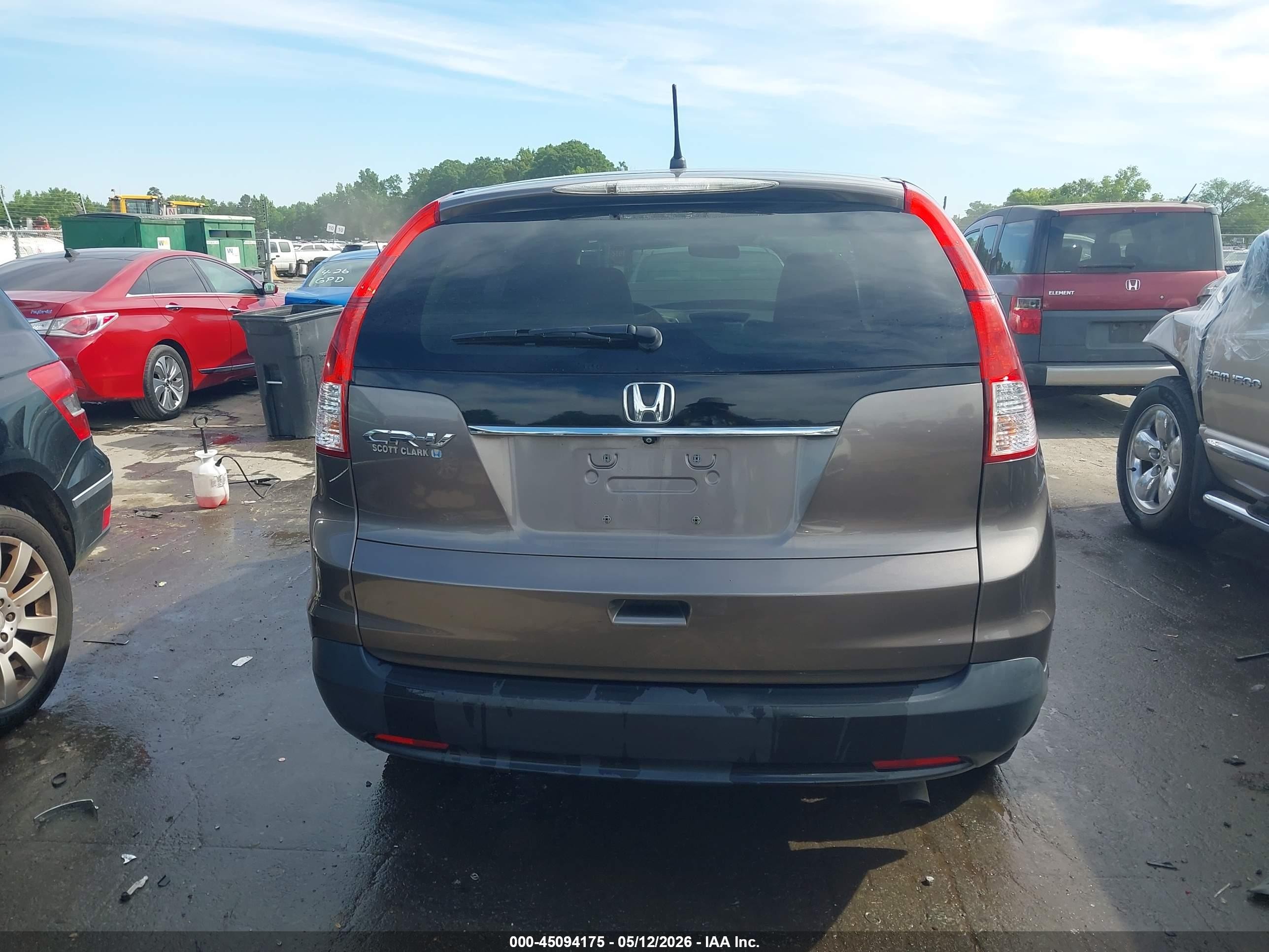 2013 Honda Cr-v Ex Brown vin: 5J6RM3H5XDL040503