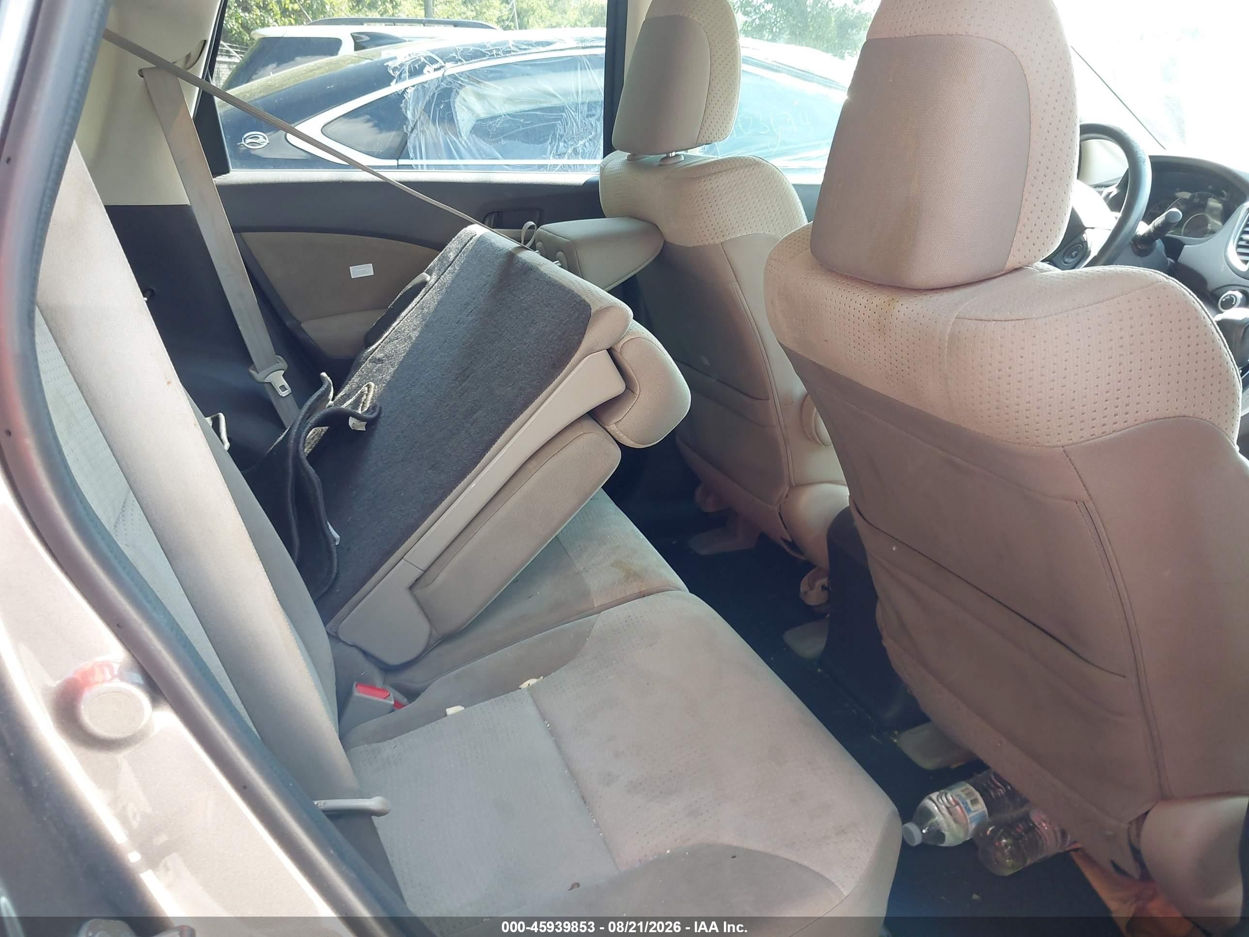 2014 Honda Cr-v Ex Серый vin: 5J6RM3H5XEL005400