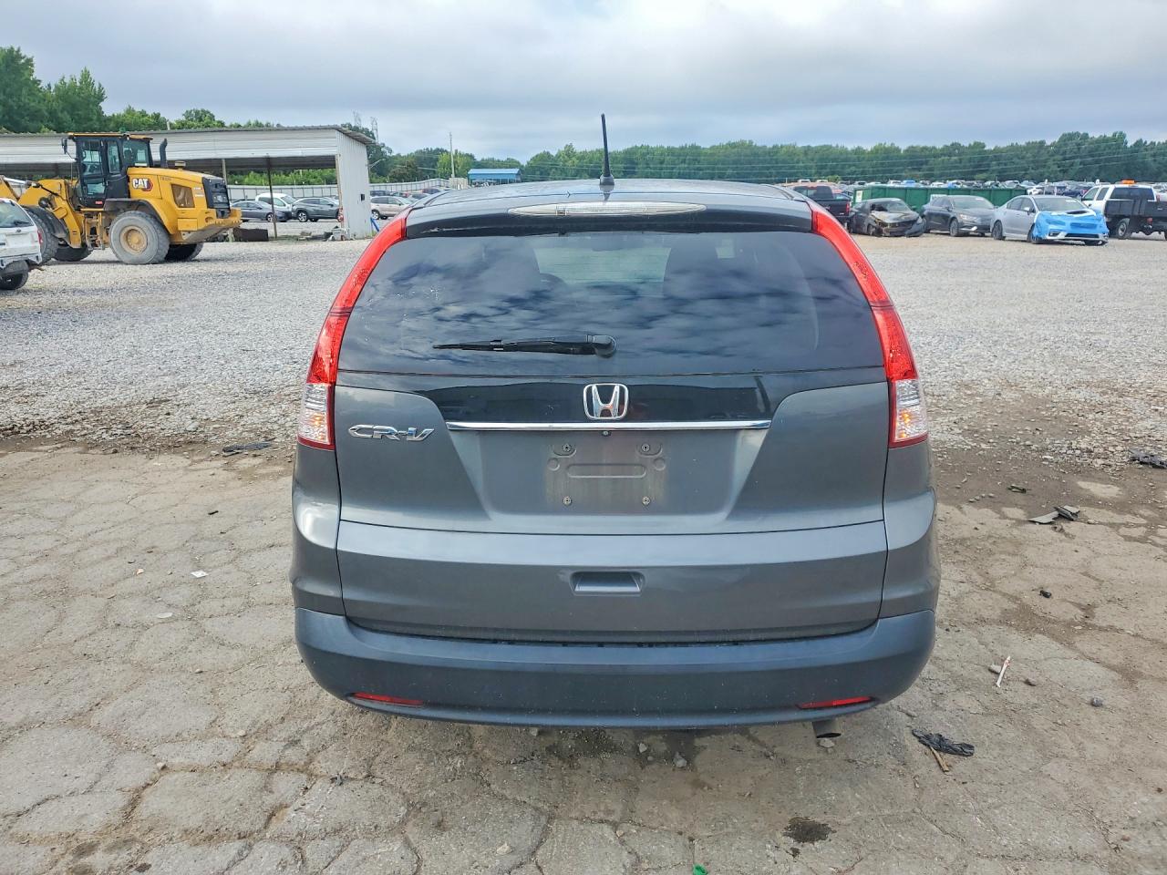 2014 Honda Cr-v Ex Gray vin: 5J6RM3H5XEL008748