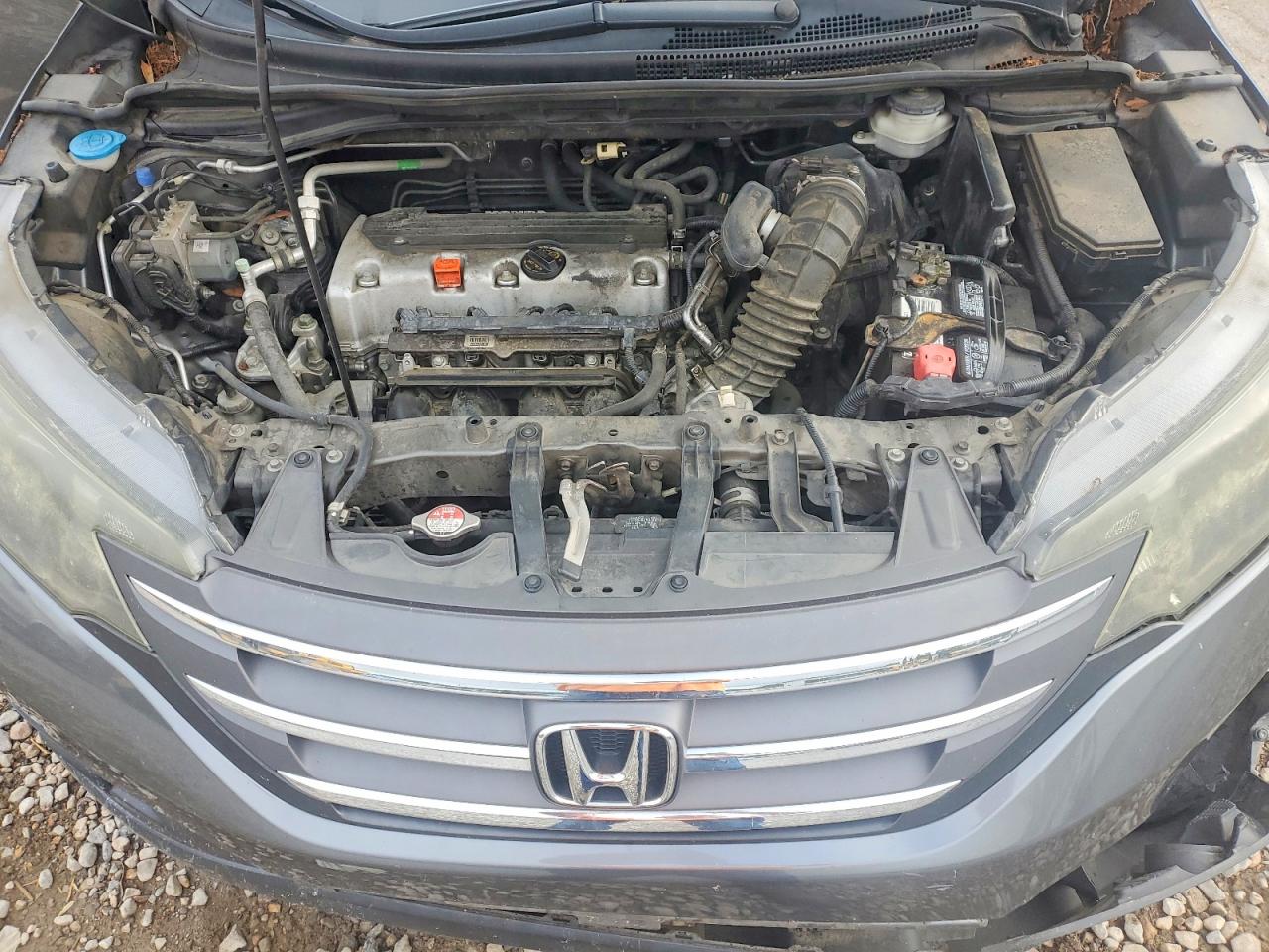 2014 Honda Cr-v Ex Gray vin: 5J6RM3H5XEL008748