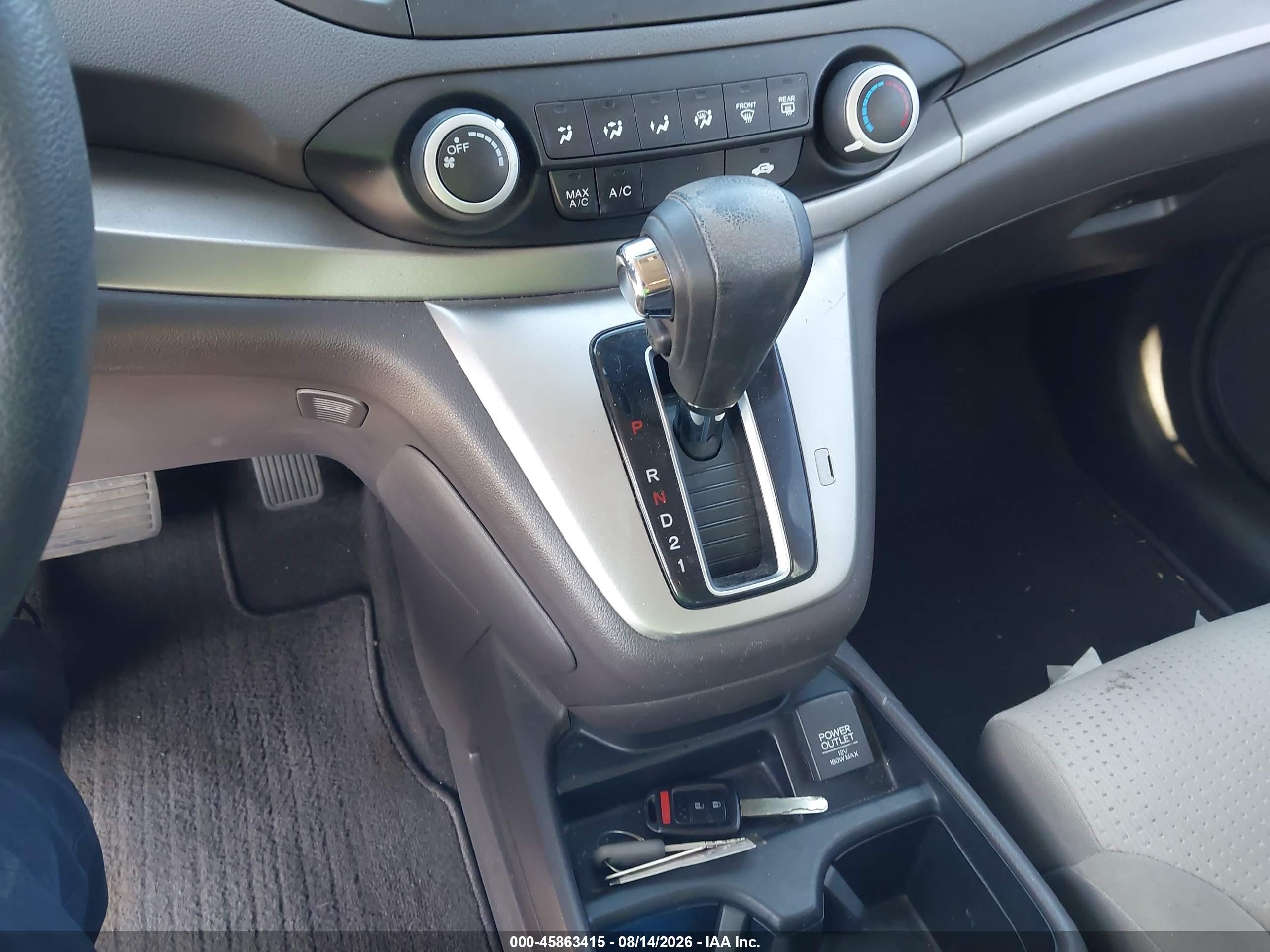 2014 Honda Cr-v Ex White vin: 5J6RM3H5XEL022486