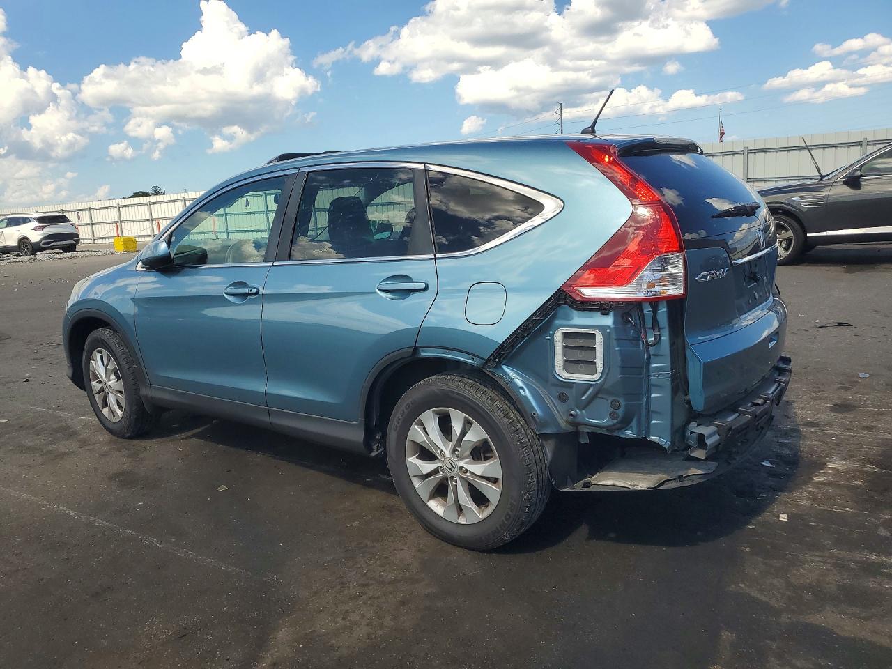 2014 Honda Cr-v Ex Blue vin: 5J6RM3H5XEL026778