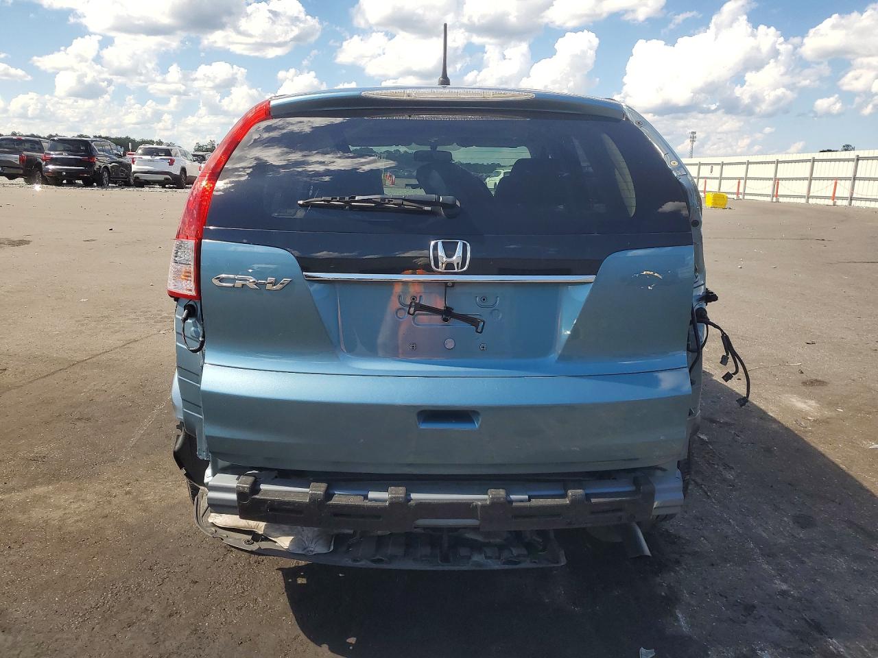 2014 Honda Cr-v Ex Blue vin: 5J6RM3H5XEL026778