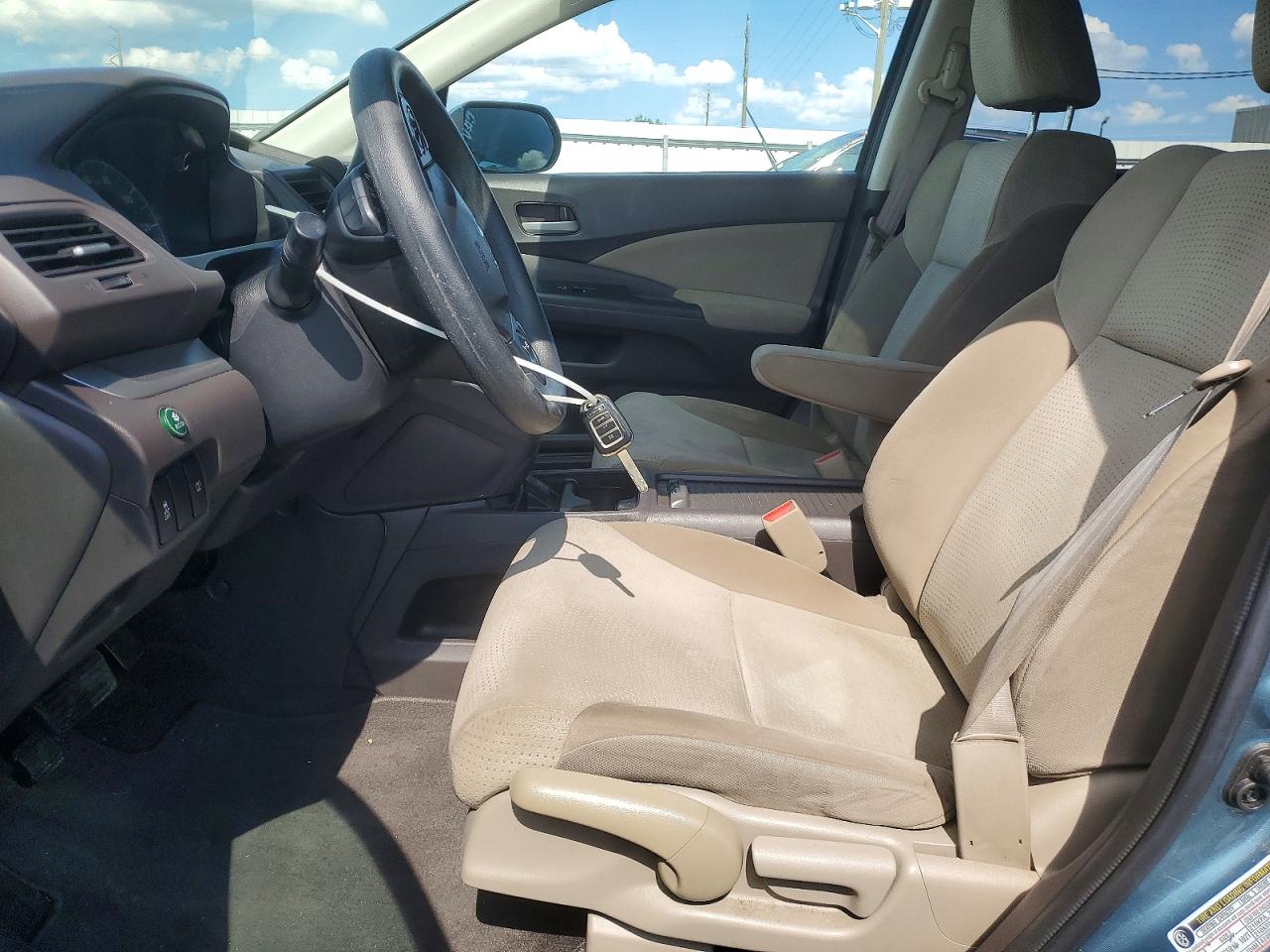 2014 Honda Cr-v Ex Blue vin: 5J6RM3H5XEL026778