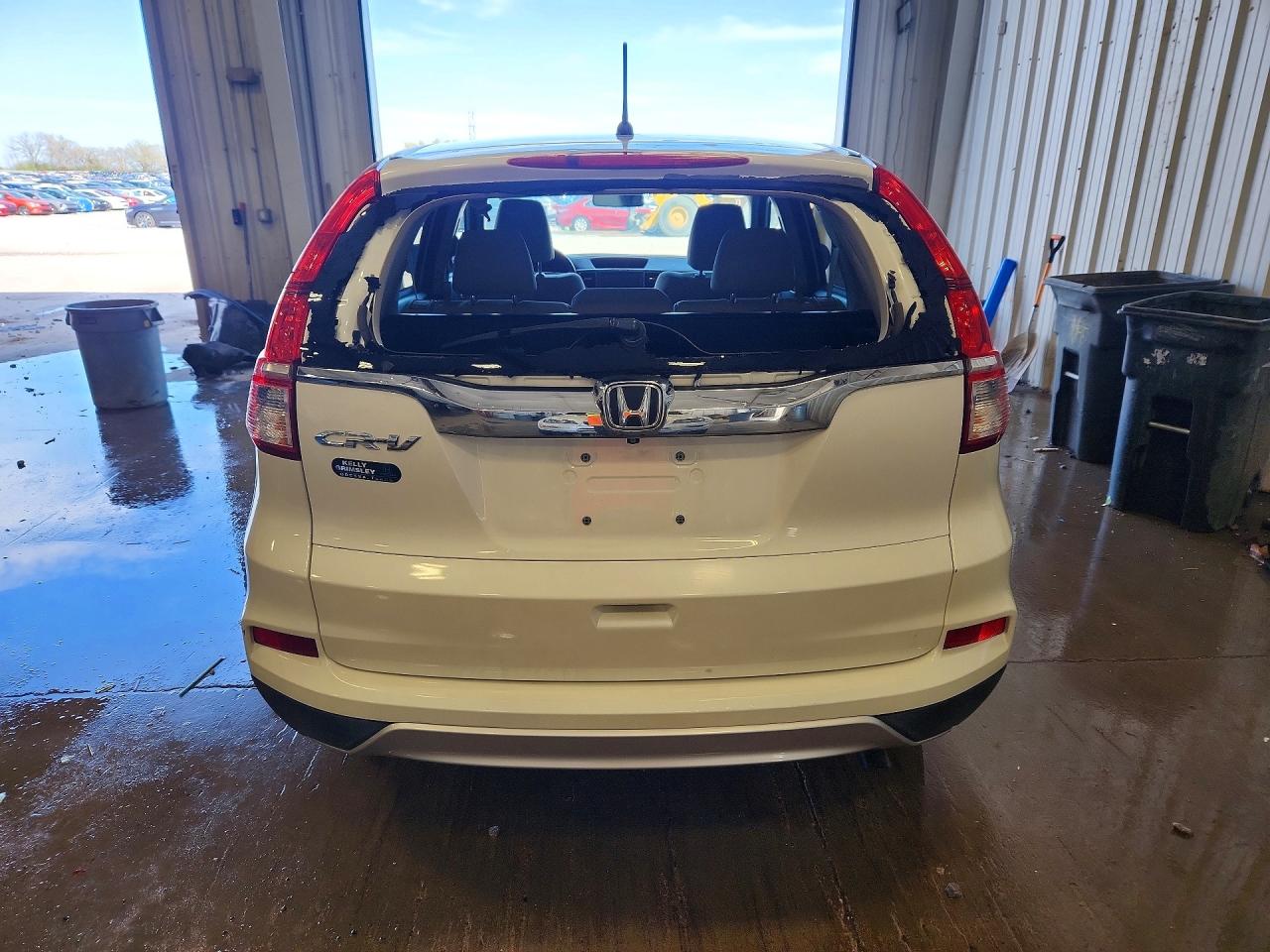 2015 Honda Cr-v Белый vin: 5J6RM3H5XFL001994
