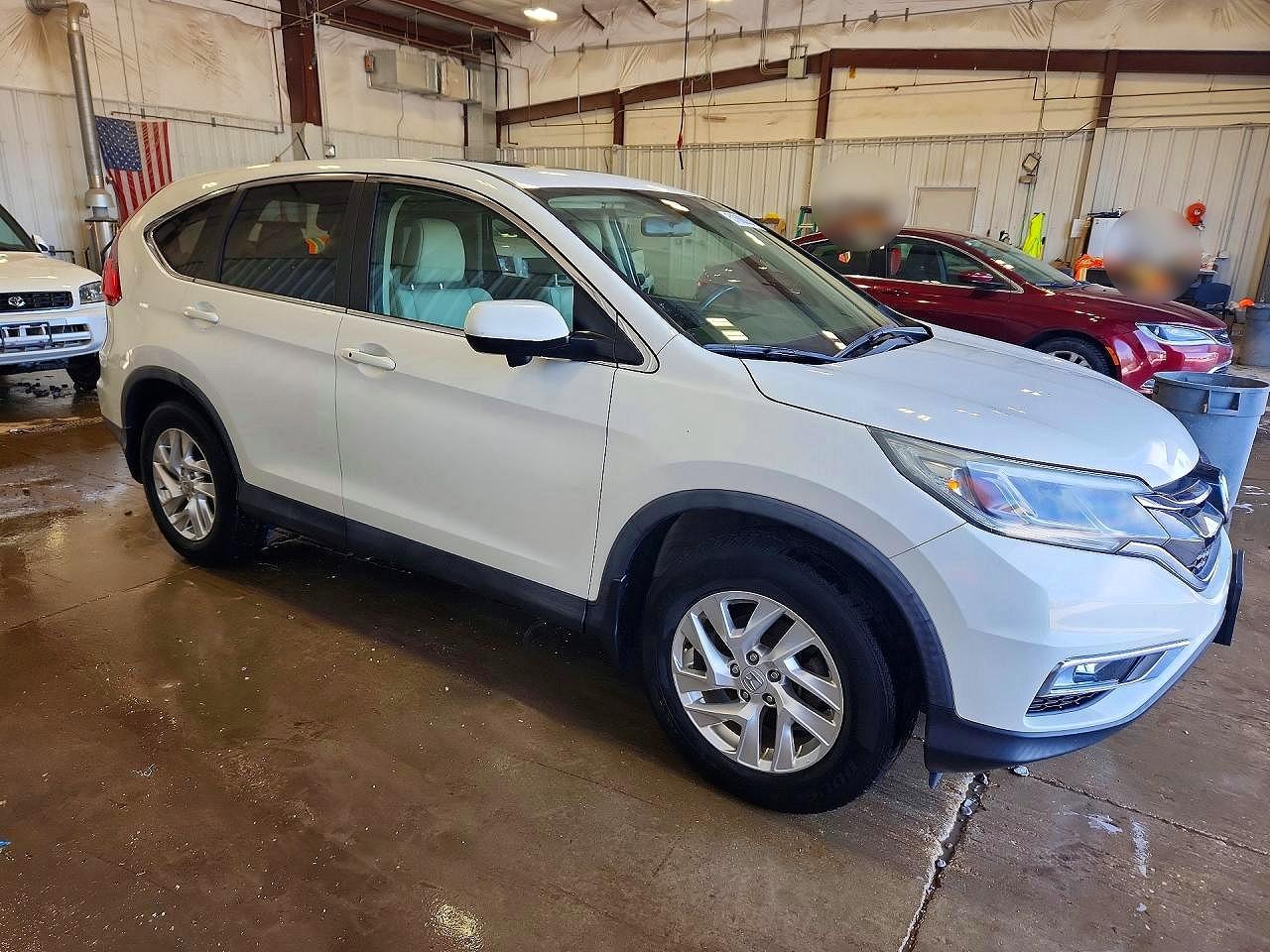 2015 Honda Cr-v Белый vin: 5J6RM3H5XFL001994