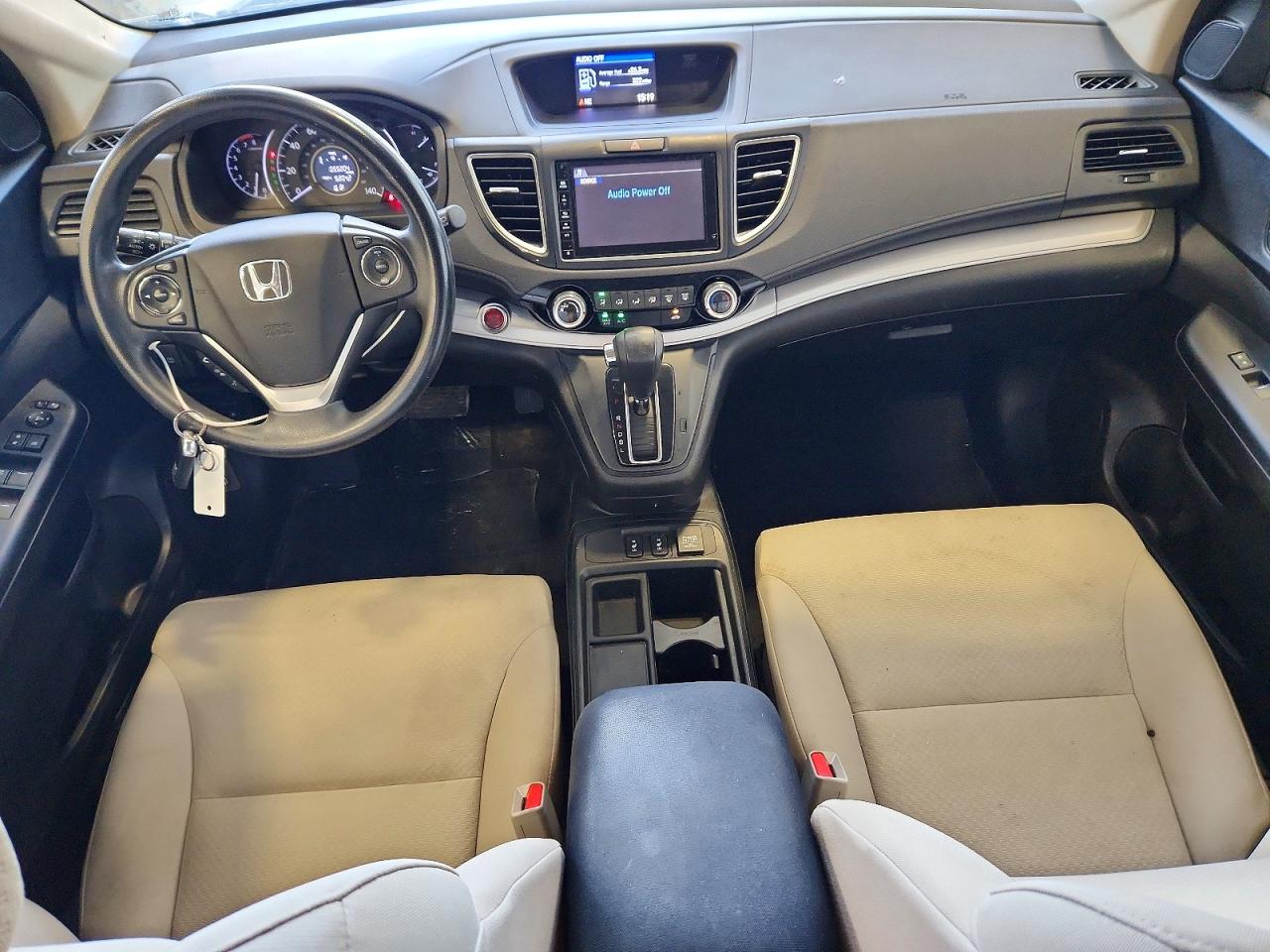 2015 Honda Cr-v Белый vin: 5J6RM3H5XFL001994
