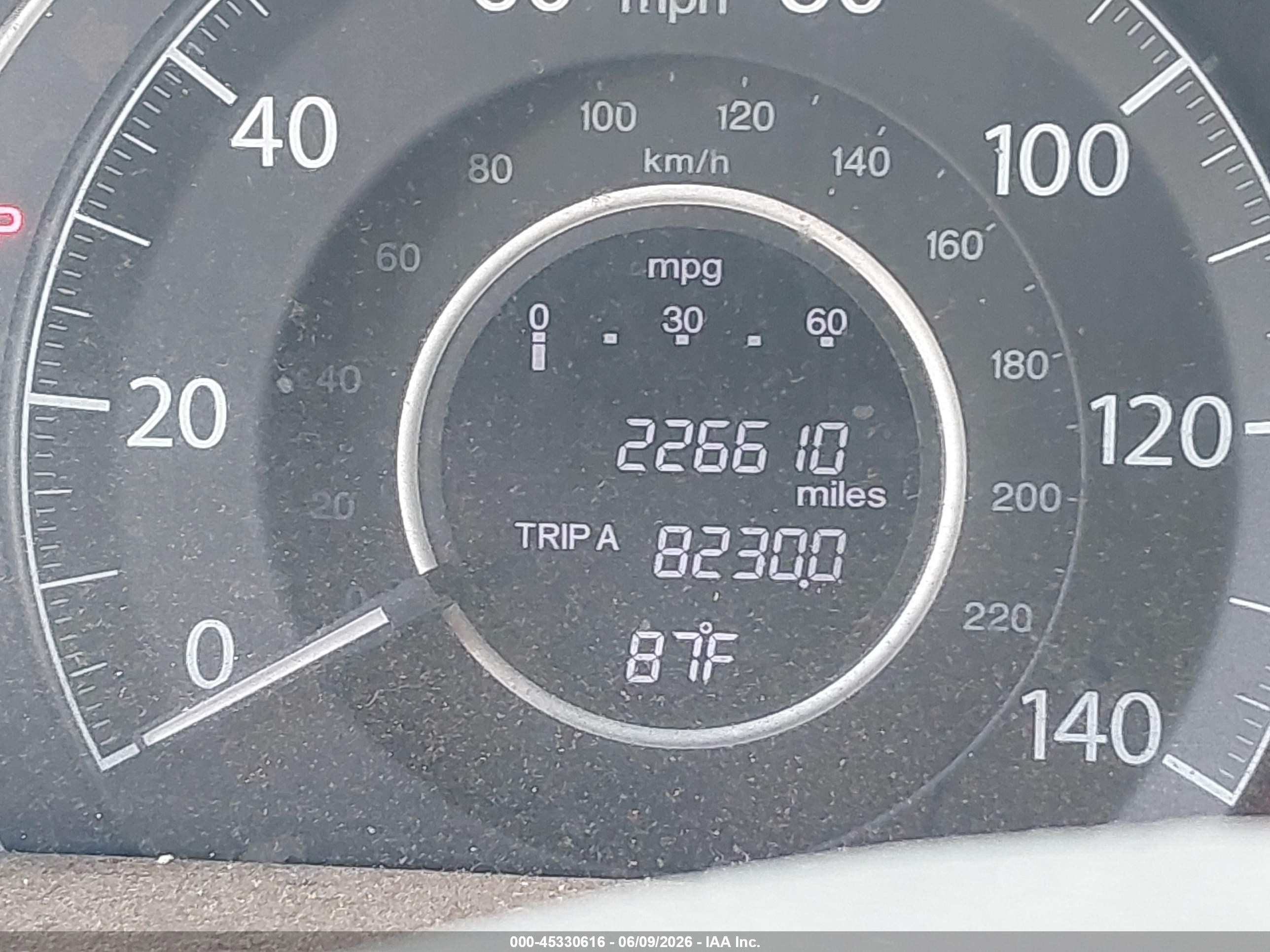 2012 Honda Cr-v Ex-l White vin: 5J6RM3H70CL020423
