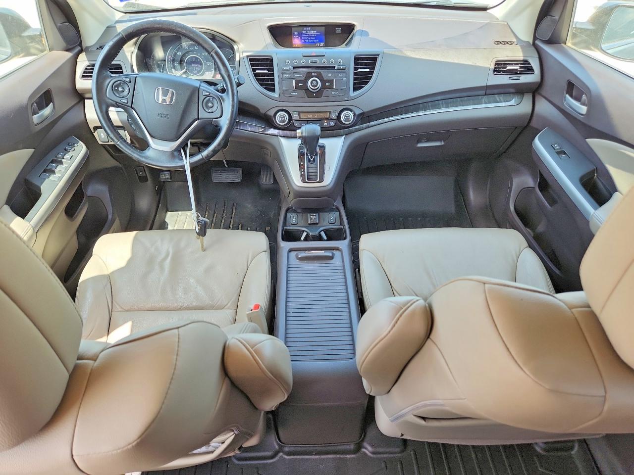 2012 Honda Cr-v Exl Blue vin: 5J6RM3H70CL028408