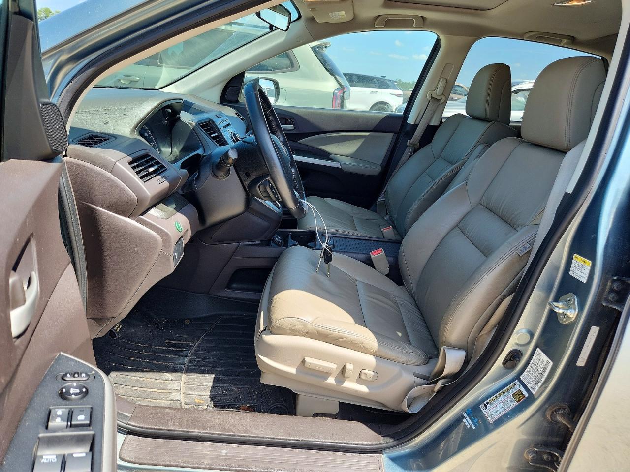 2012 Honda Cr-v Exl Blue vin: 5J6RM3H70CL028408