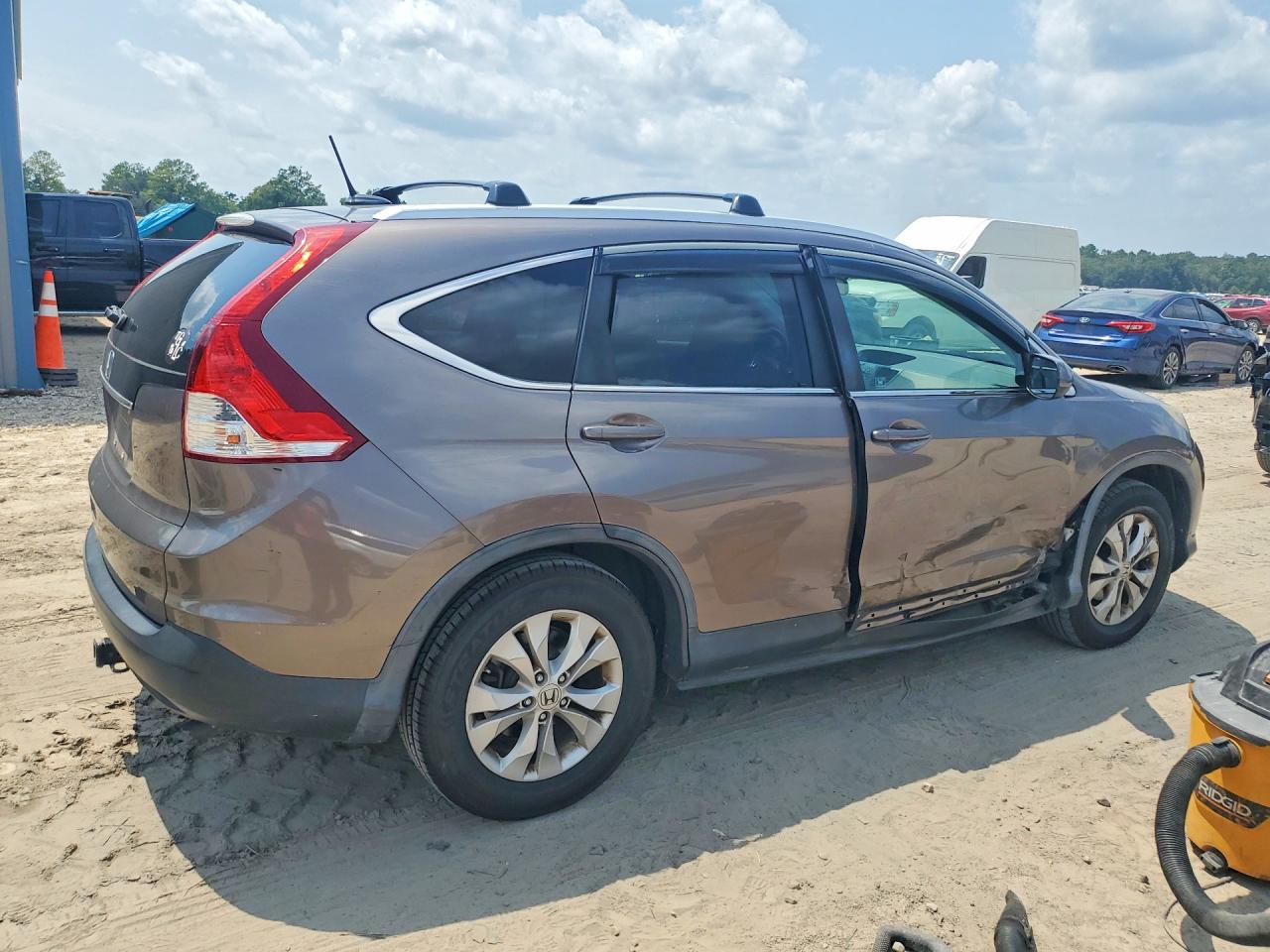 2012 Honda Cr-v Exl Brown vin: 5J6RM3H70CL029686
