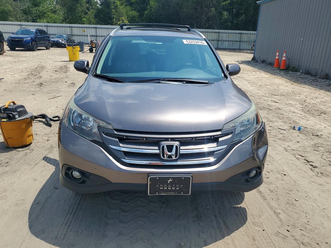 2012 Honda Cr-v Exl Brown vin: 5J6RM3H70CL029686