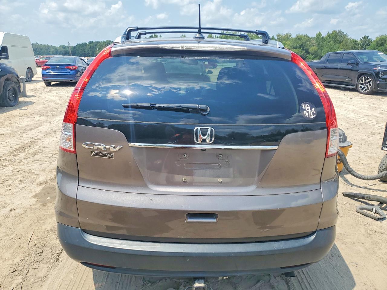 2012 Honda Cr-v Exl Brown vin: 5J6RM3H70CL029686