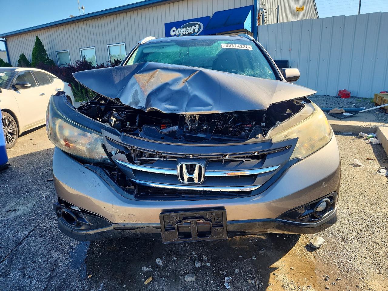 2012 Honda Cr-v Exl Gray vin: 5J6RM3H70CL042177