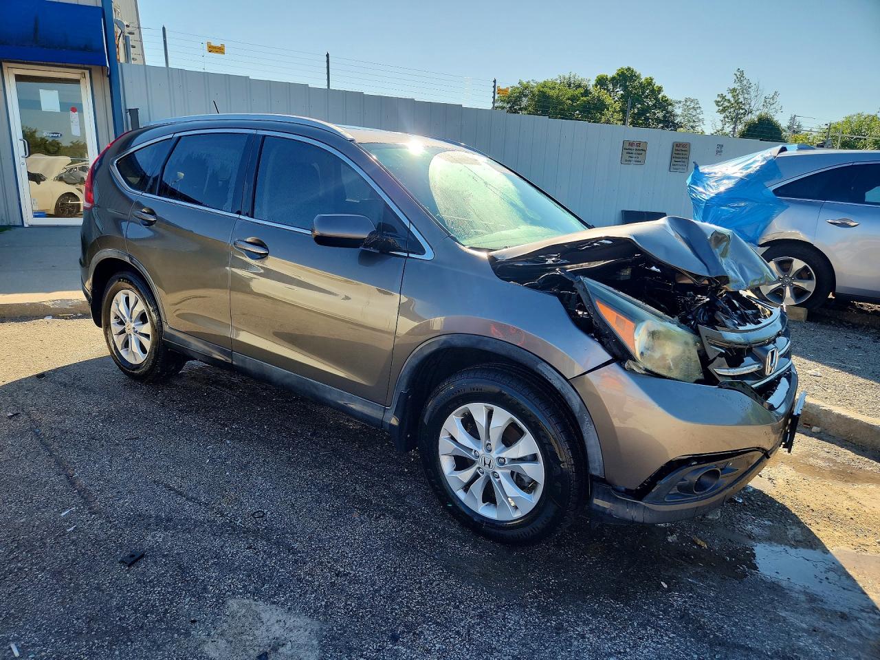 2012 Honda Cr-v Exl Gray vin: 5J6RM3H70CL042177