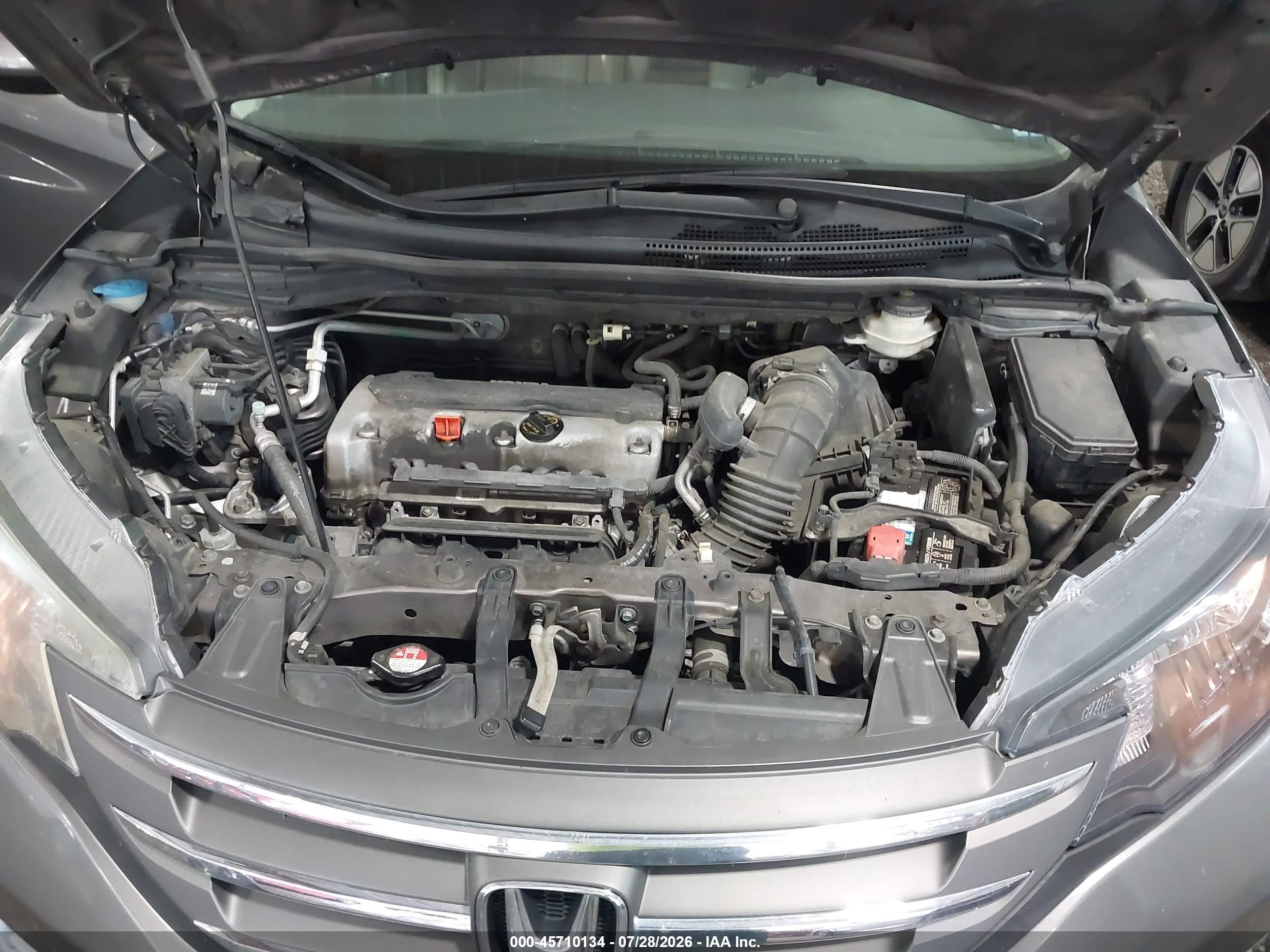2013 Honda Cr-v Ex-l Brown vin: 5J6RM3H70DL005163