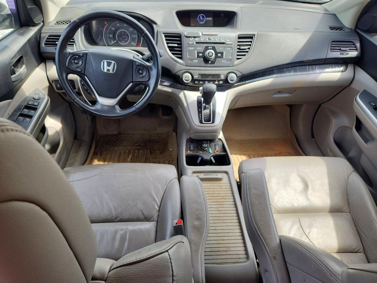 2013 Honda Cr-v Exl Silver vin: 5J6RM3H70DL009522