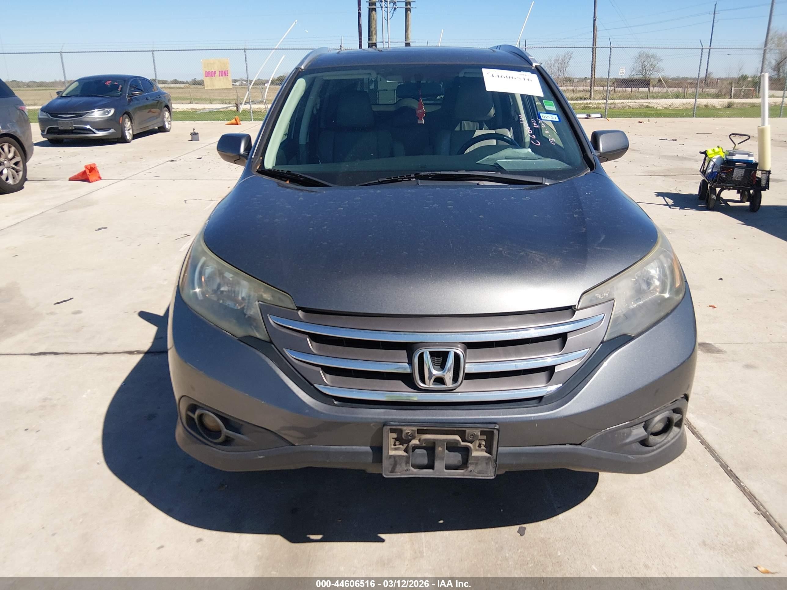 2013 Honda Cr-v Ex-l Серый vin: 5J6RM3H70DL030287
