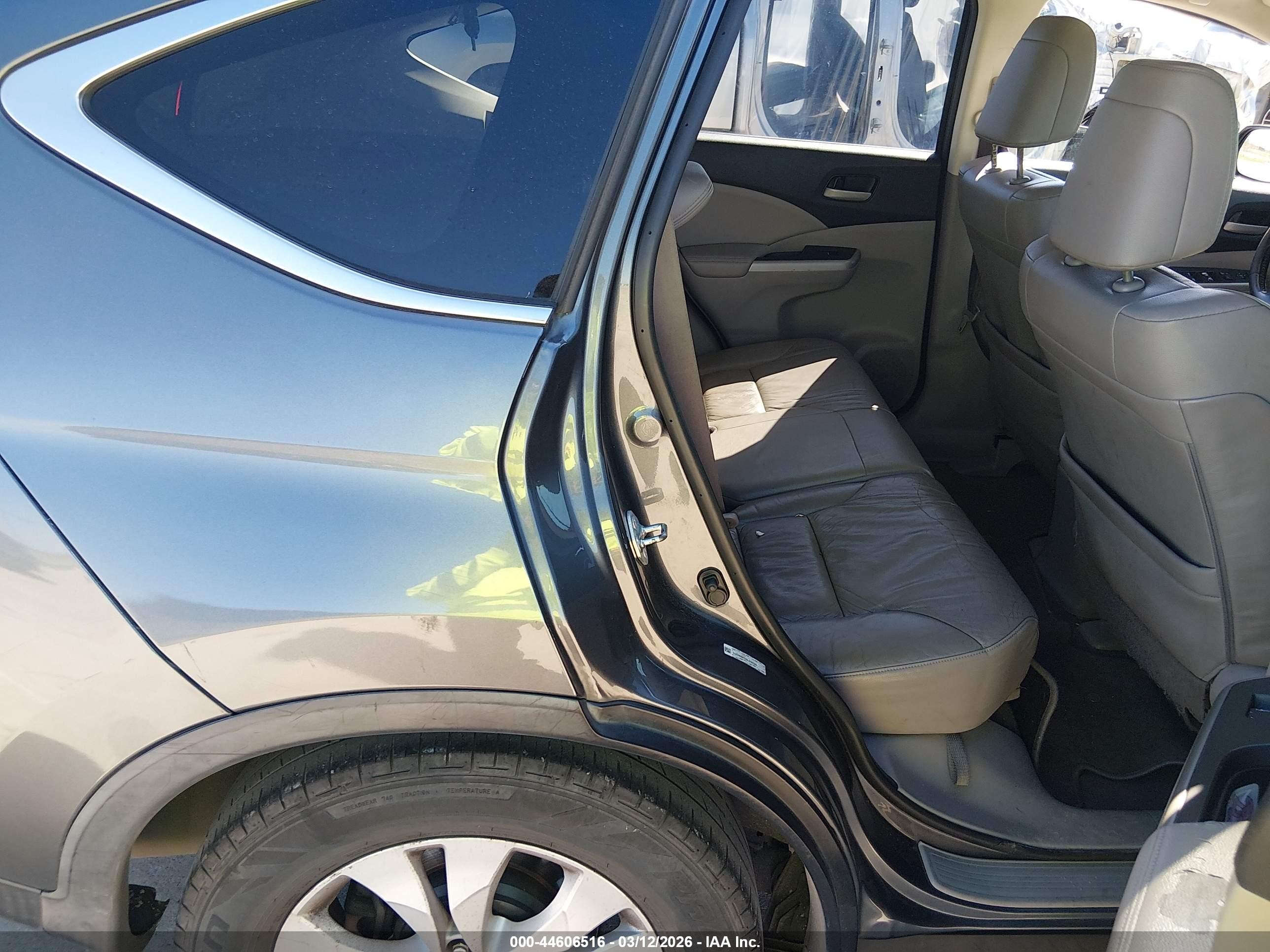 2013 Honda Cr-v Ex-l Серый vin: 5J6RM3H70DL030287