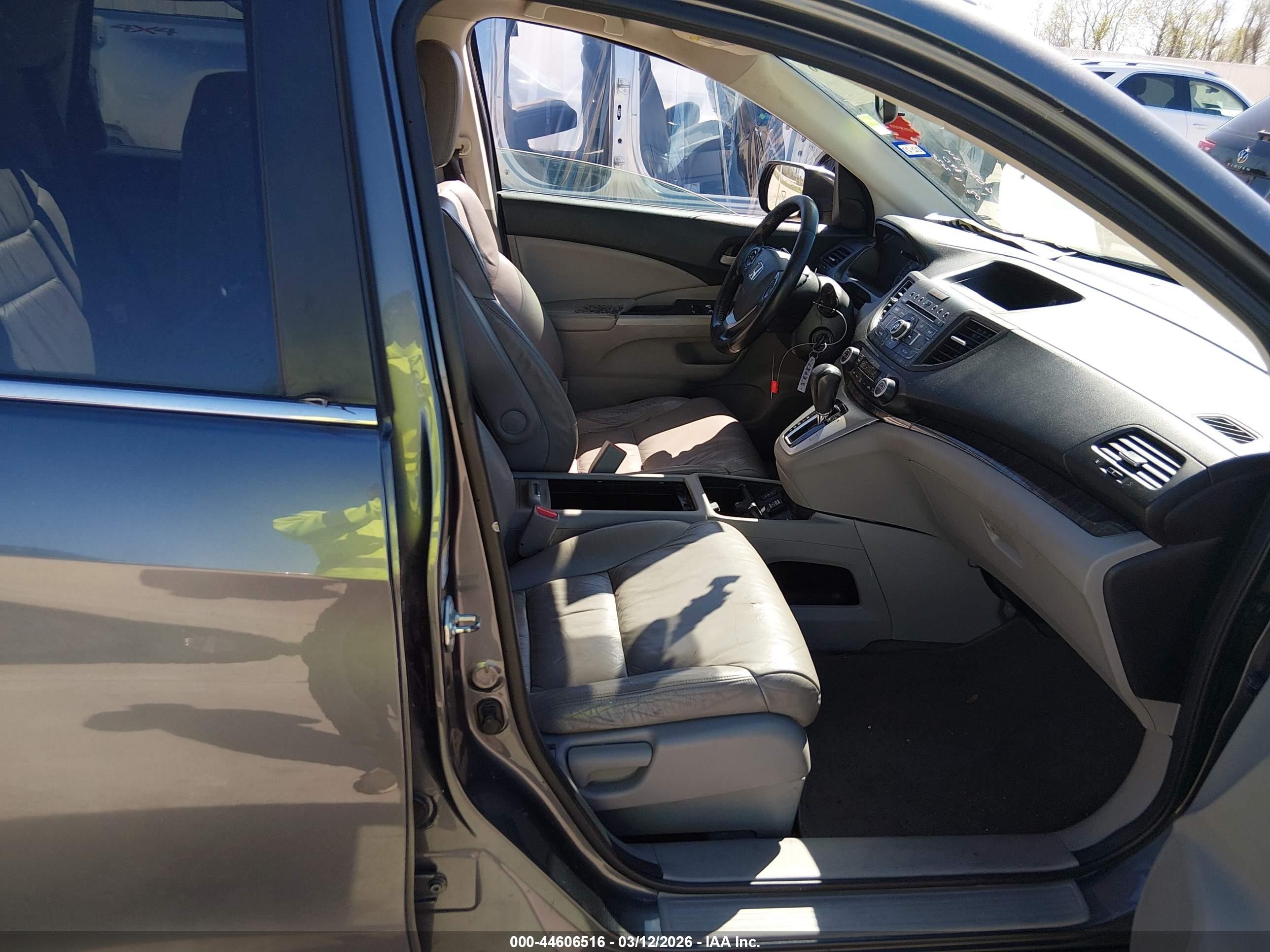 2013 Honda Cr-v Ex-l Серый vin: 5J6RM3H70DL030287