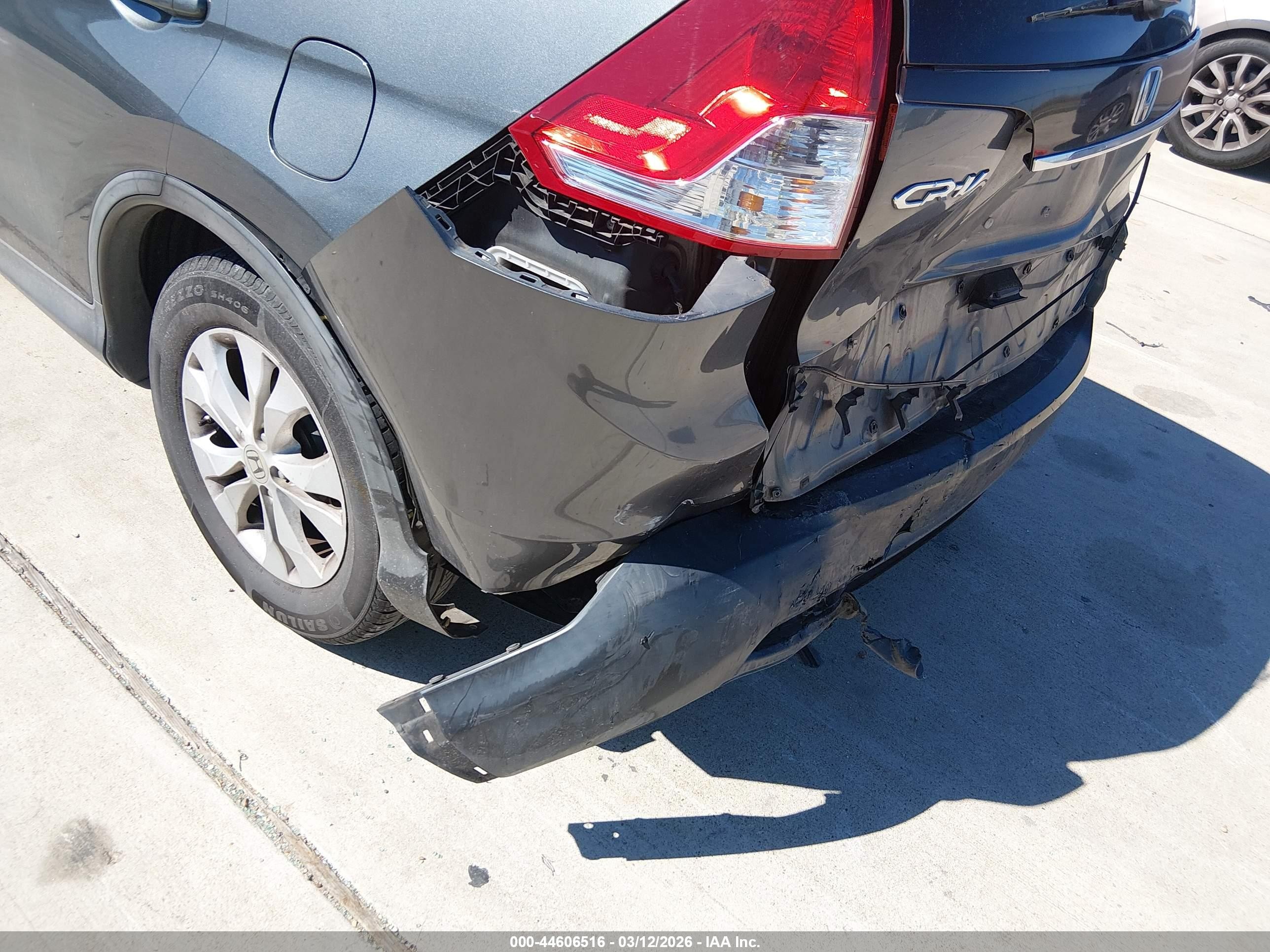 2013 Honda Cr-v Ex-l Серый vin: 5J6RM3H70DL030287