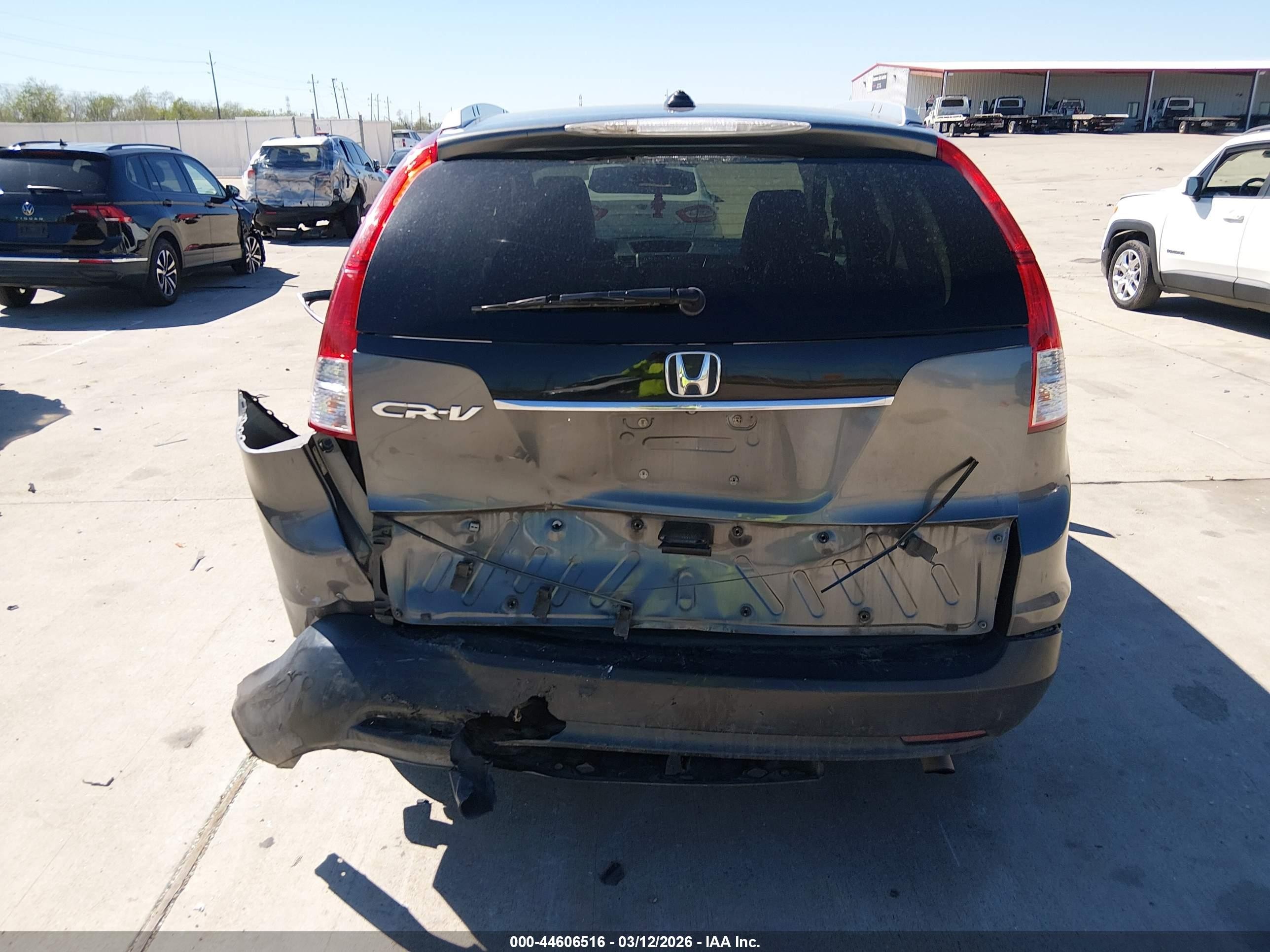 2013 Honda Cr-v Ex-l Серый vin: 5J6RM3H70DL030287