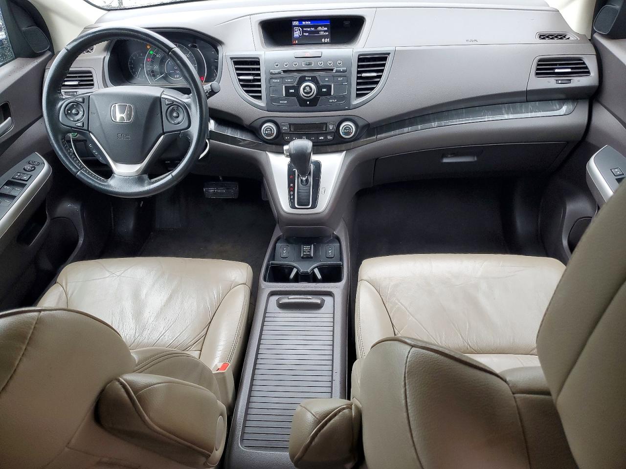 2013 Honda Cr-v Exl Коричневый vin: 5J6RM3H70DL041547