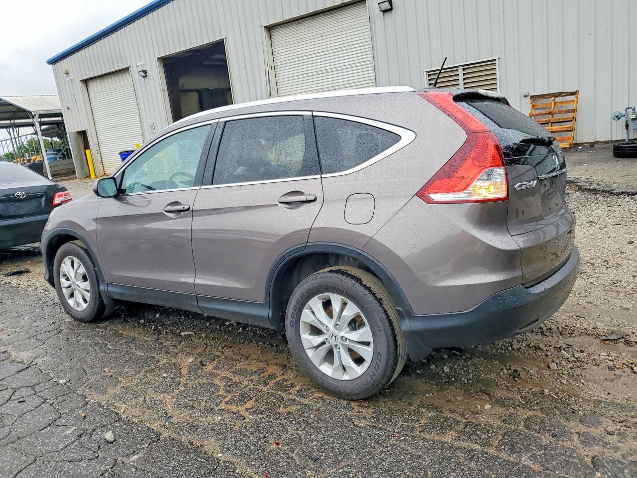 2013 Honda Cr-v Exl Коричневый vin: 5J6RM3H70DL041547
