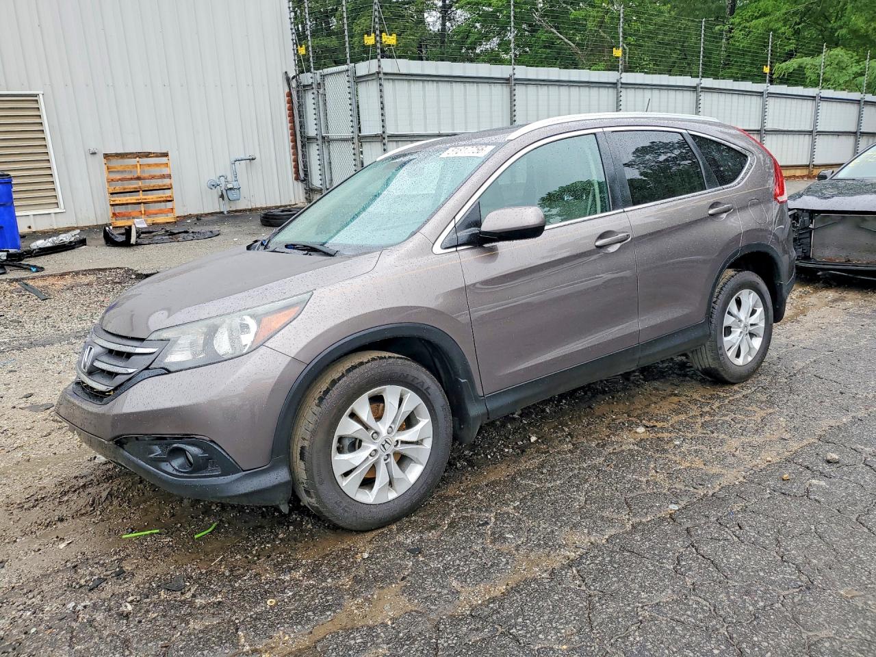 2013 Honda Cr-v Exl Brown vin: 5J6RM3H70DL041547