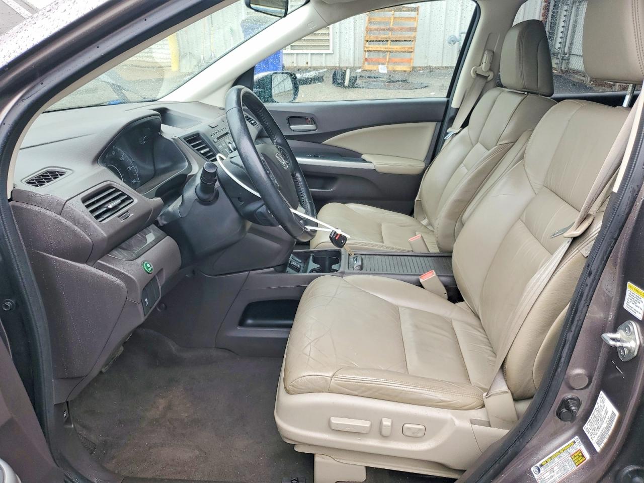 2013 Honda Cr-v Exl Коричневый vin: 5J6RM3H70DL041547