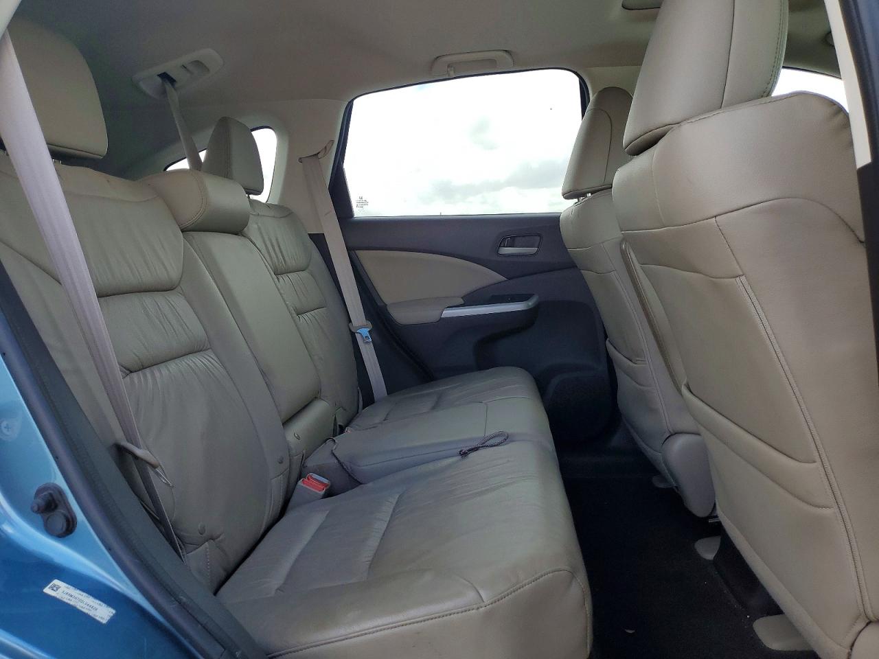 2013 Honda Cr-v Exl Blue vin: 5J6RM3H70DL044626